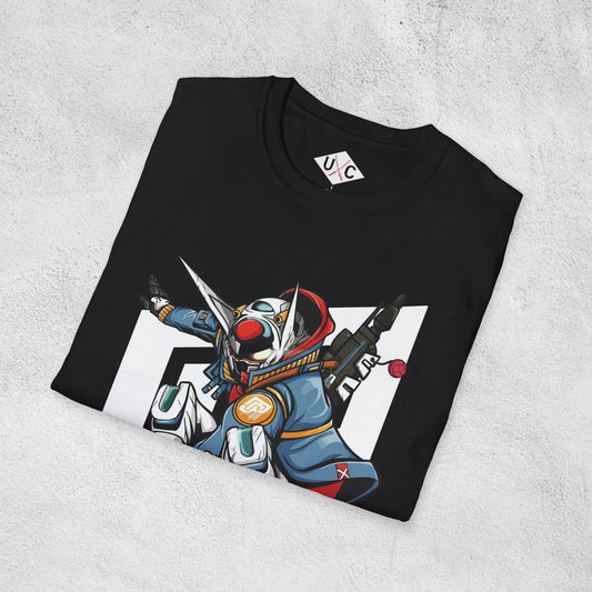 Skater Vanguard Mecha Graphic T-Shirt