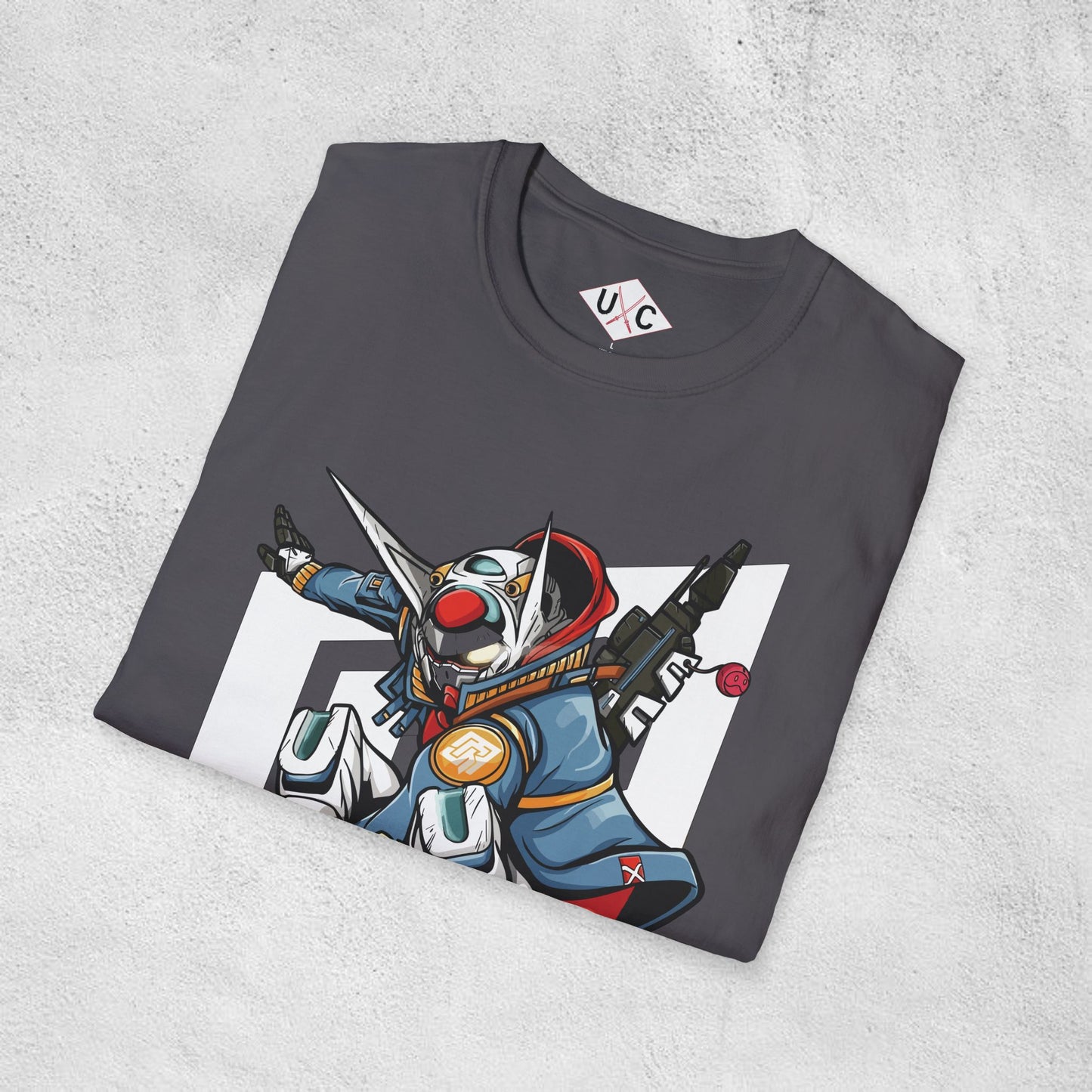 Skater Vanguard Mecha Graphic T-Shirt