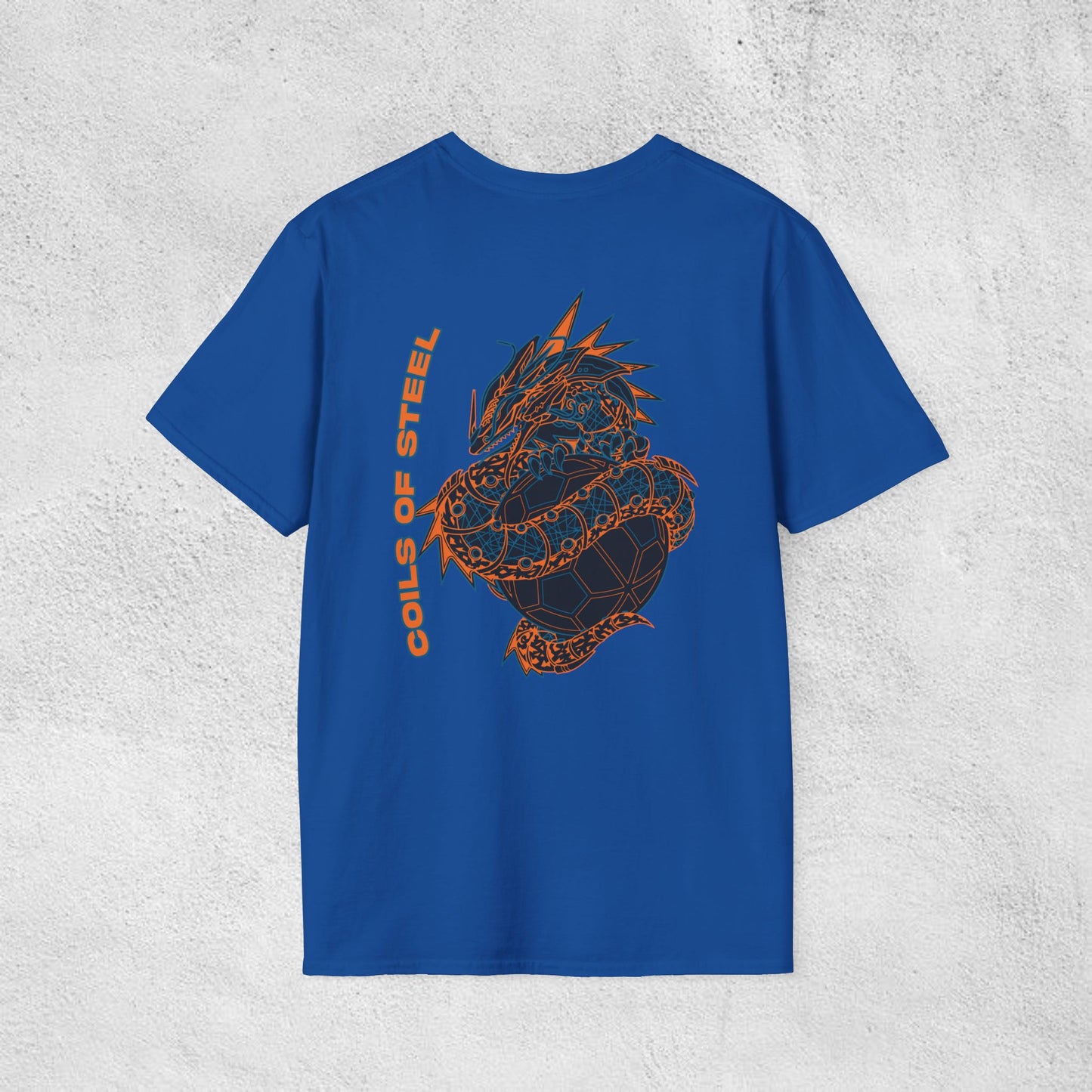 Mecha-Serpent Dragon Graphic T-Shirt