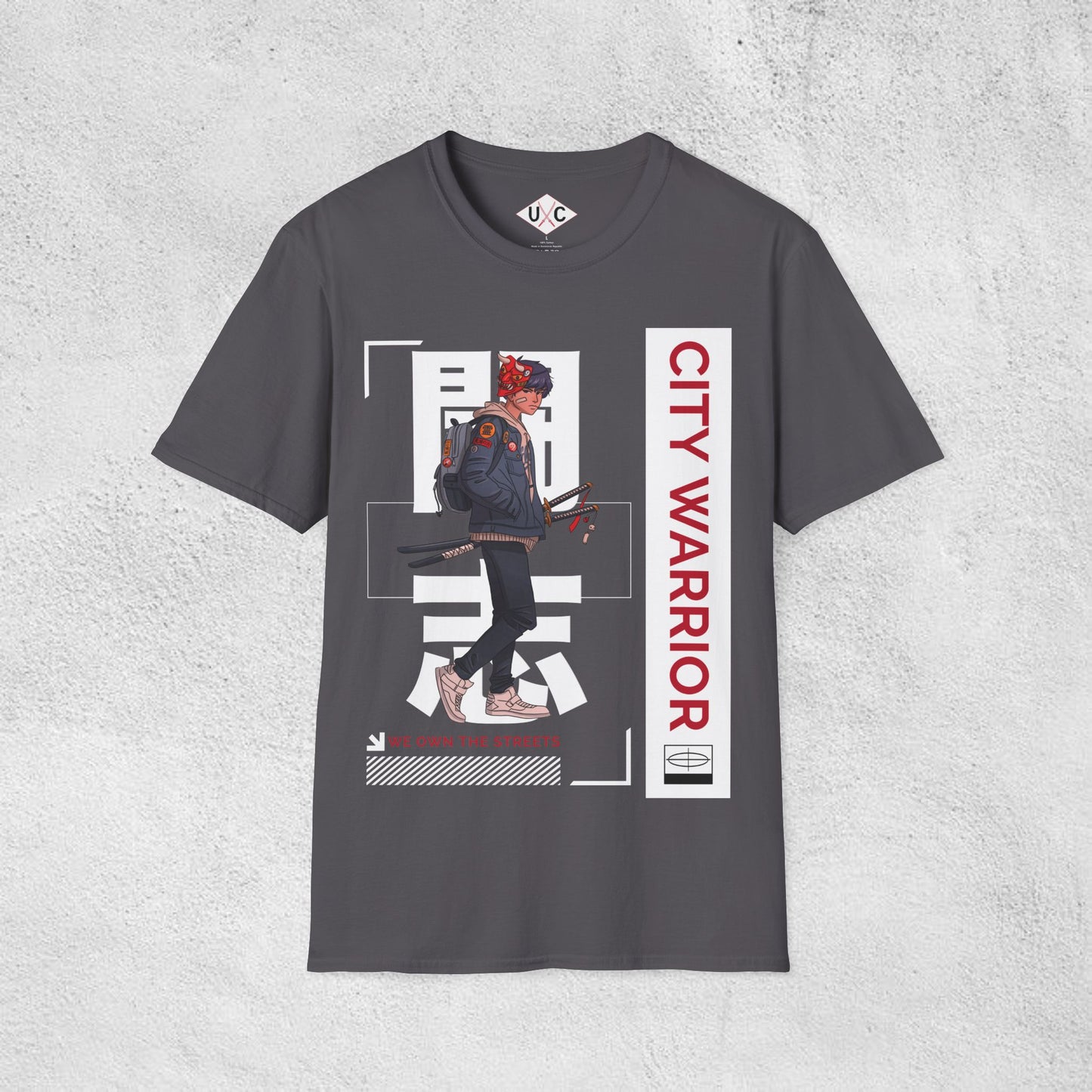 City Warrior: Oni Guardian Otaku Streetwear T-Shirt