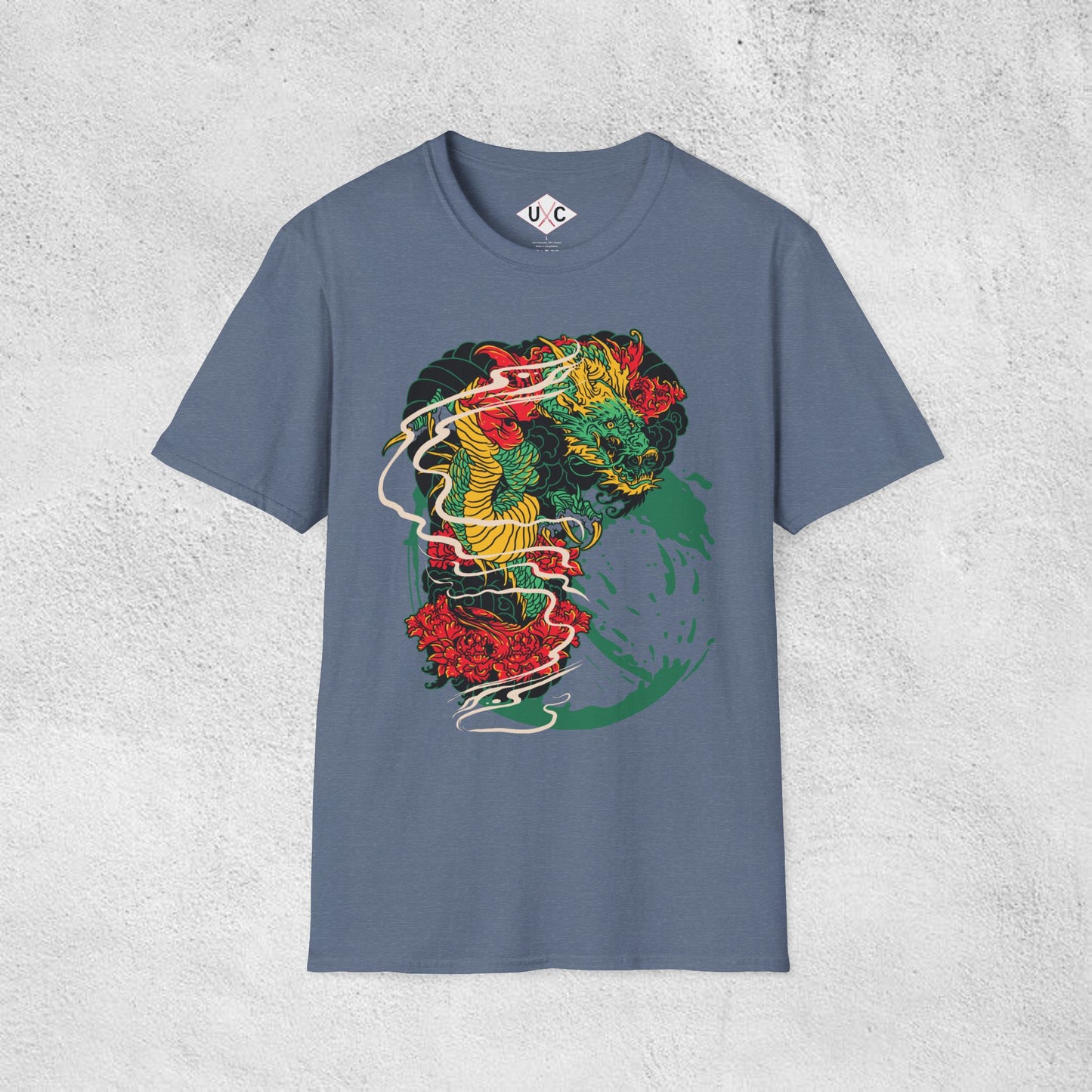 Mythic Dragon Surge Graphic T-Shirt