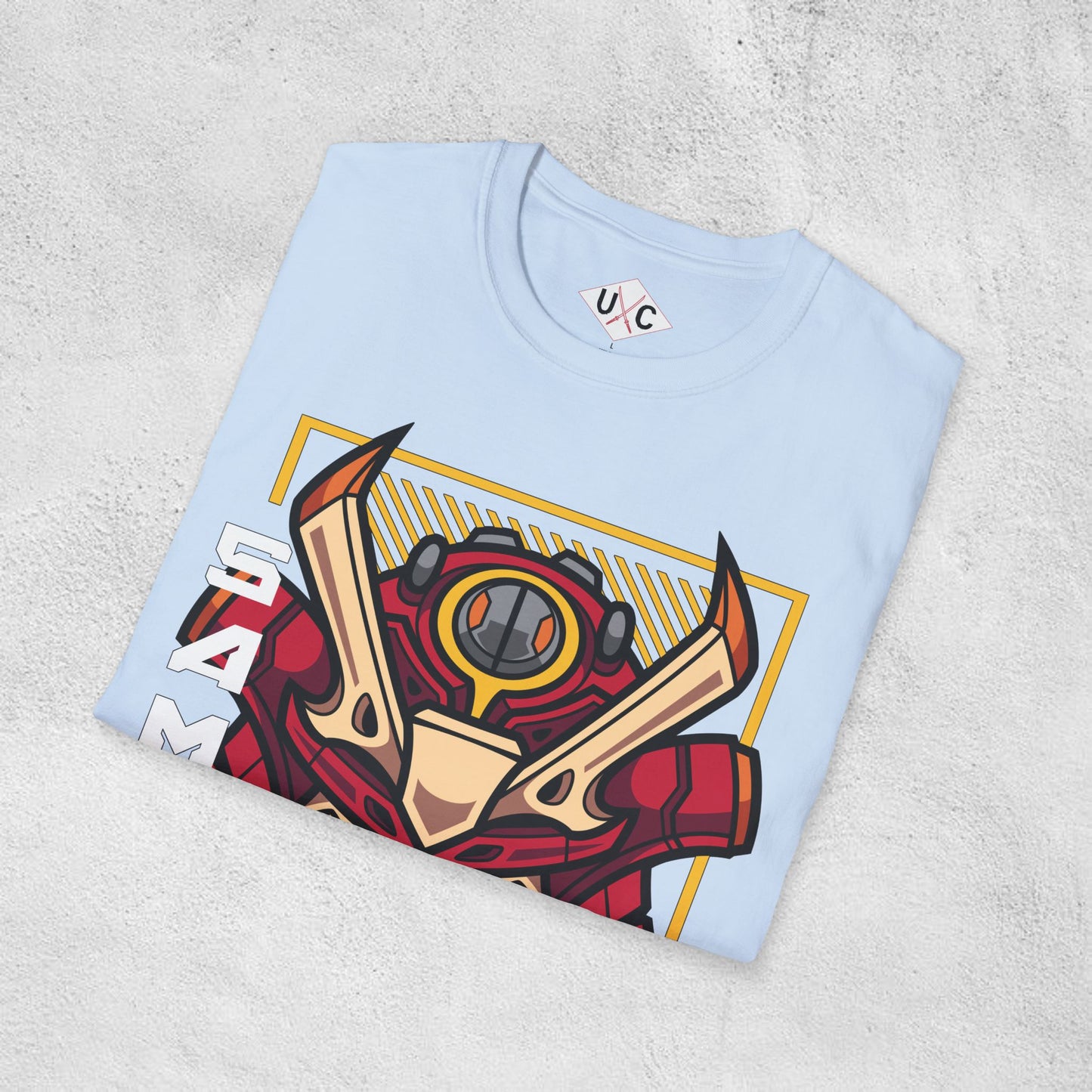 SamBot 001 Mecha Samurai Graphic T-Shirt