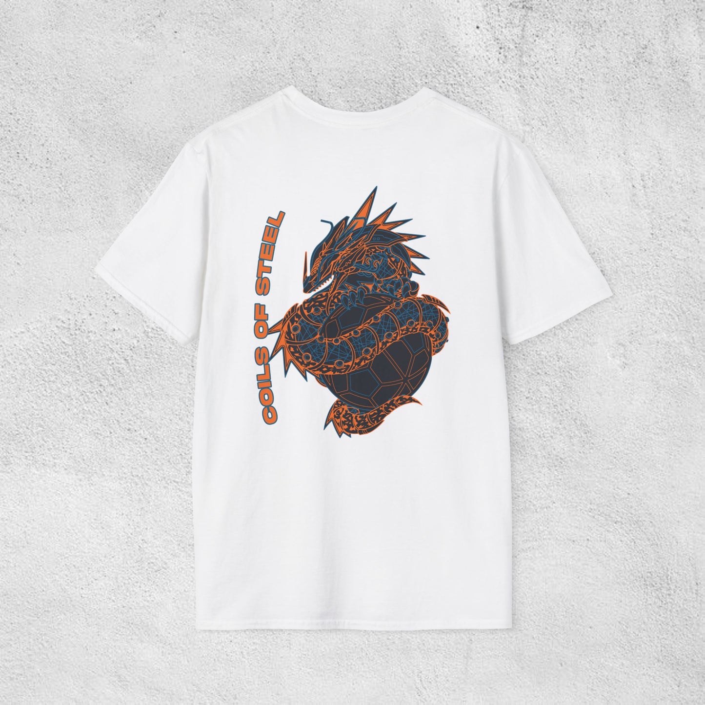 Mecha-Serpent Dragon Graphic T-Shirt