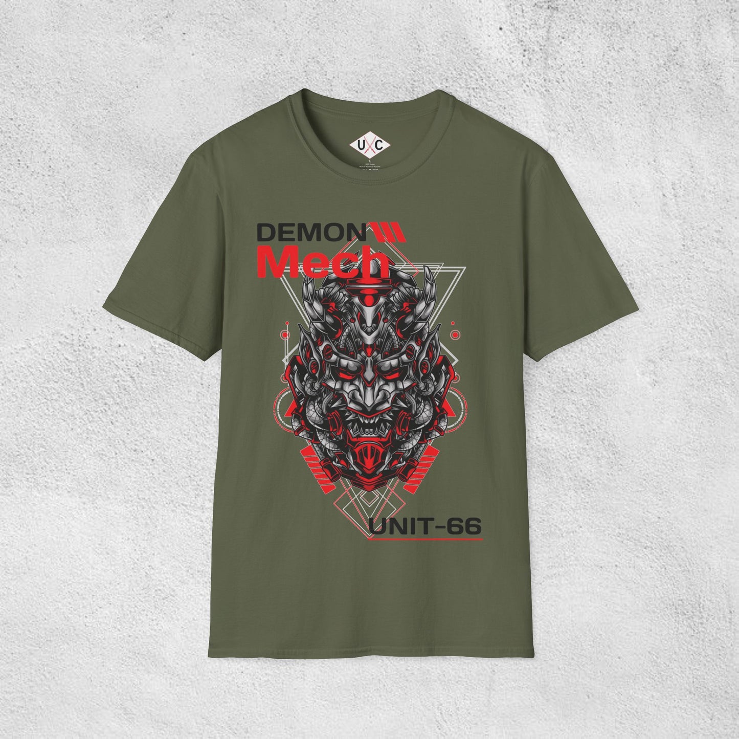 Demon Mech Graphic T-Shirt