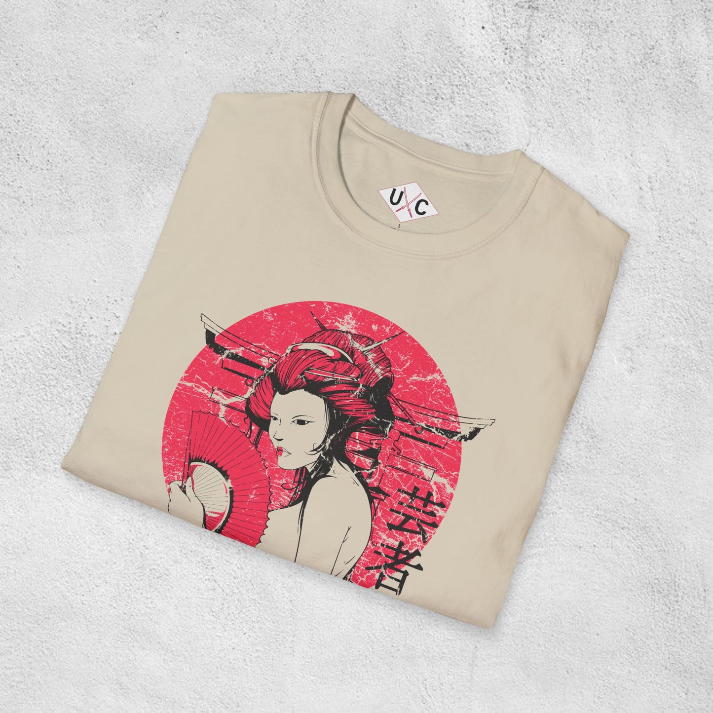 Elegant Geisha Essence Graphic T-Shirt