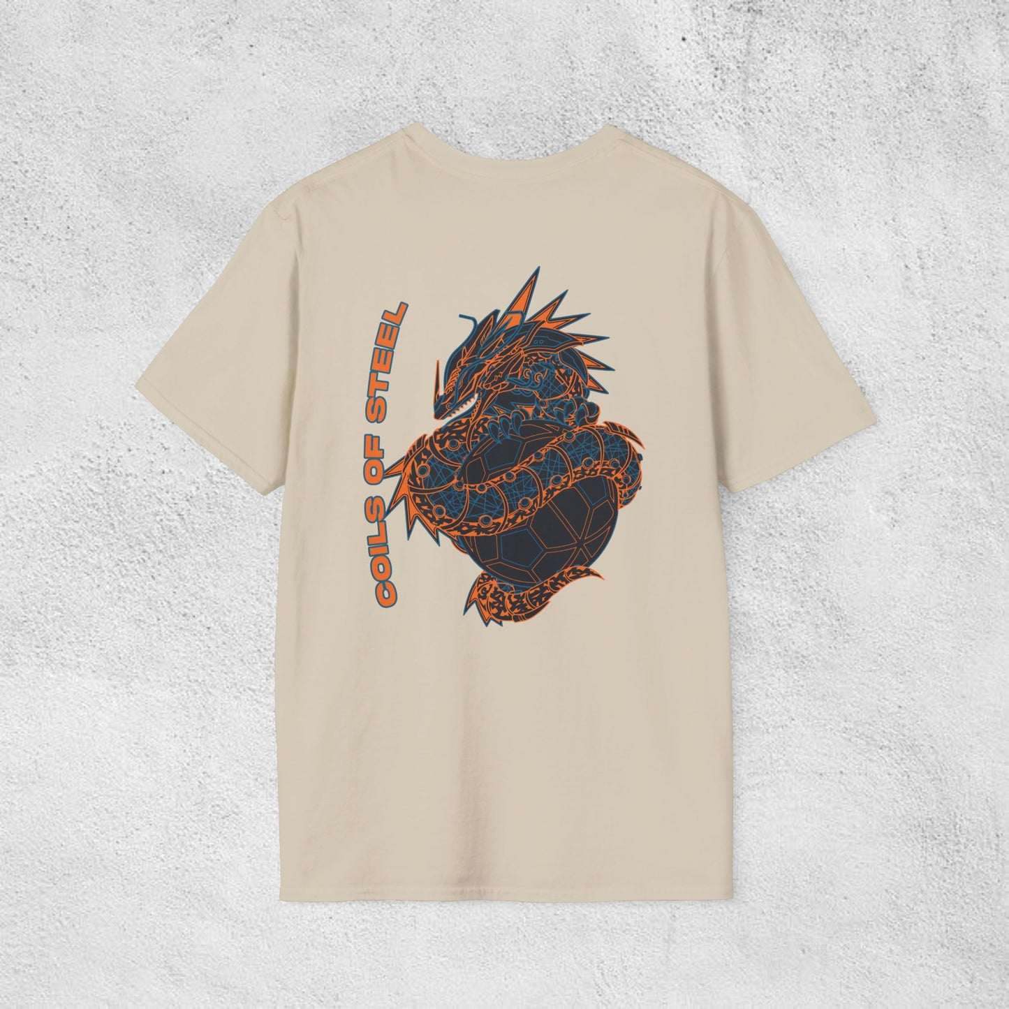 Mecha-Serpent Dragon Graphic T-Shirt