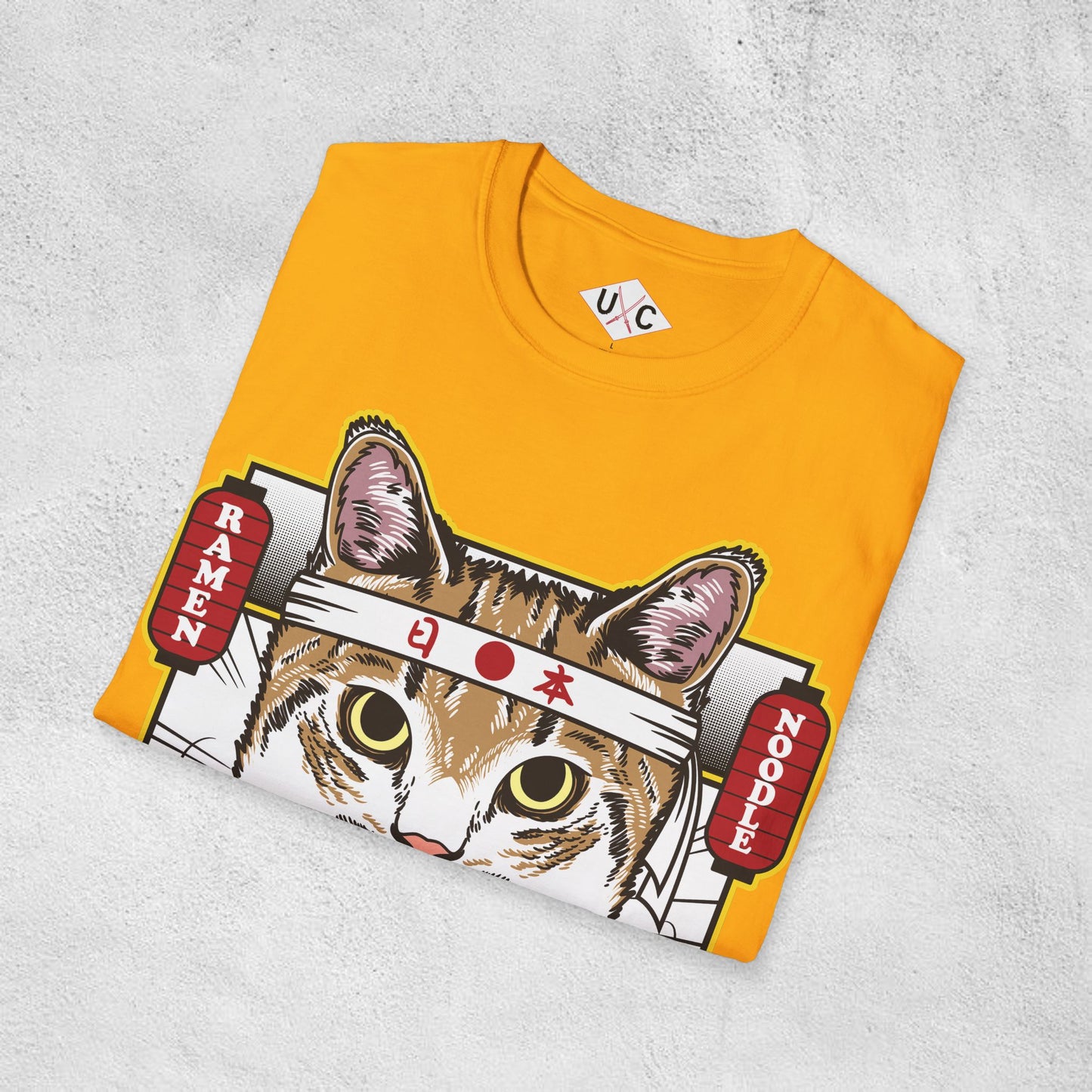 Samurai Ramen Cat T-Shirt