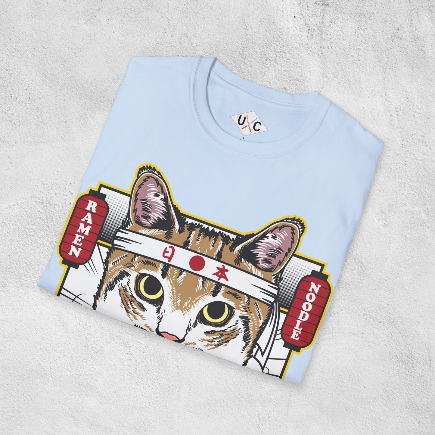 Samurai Ramen Cat T-Shirt