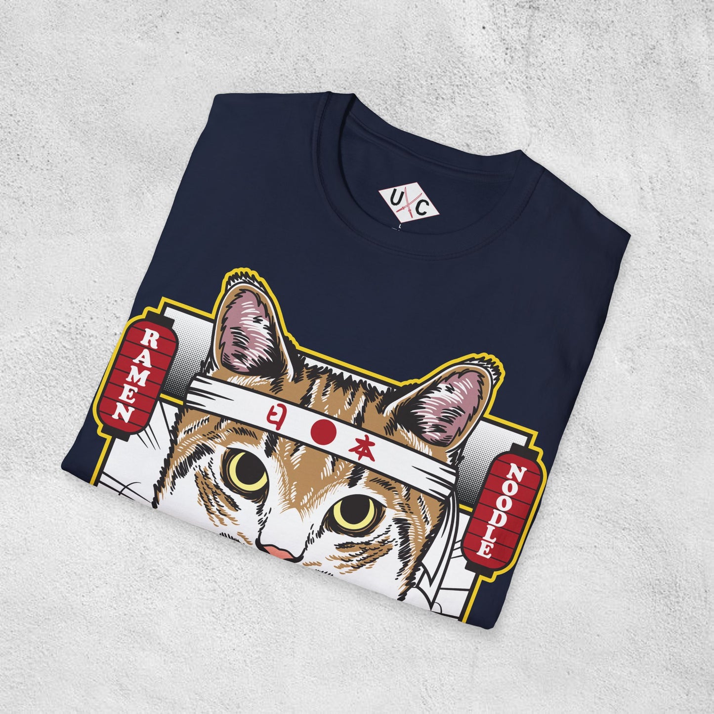 Samurai Ramen Cat T-Shirt