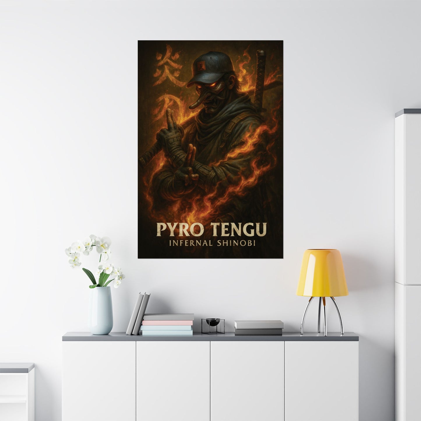 Pyro Tengu Infernal Shinobi Poster