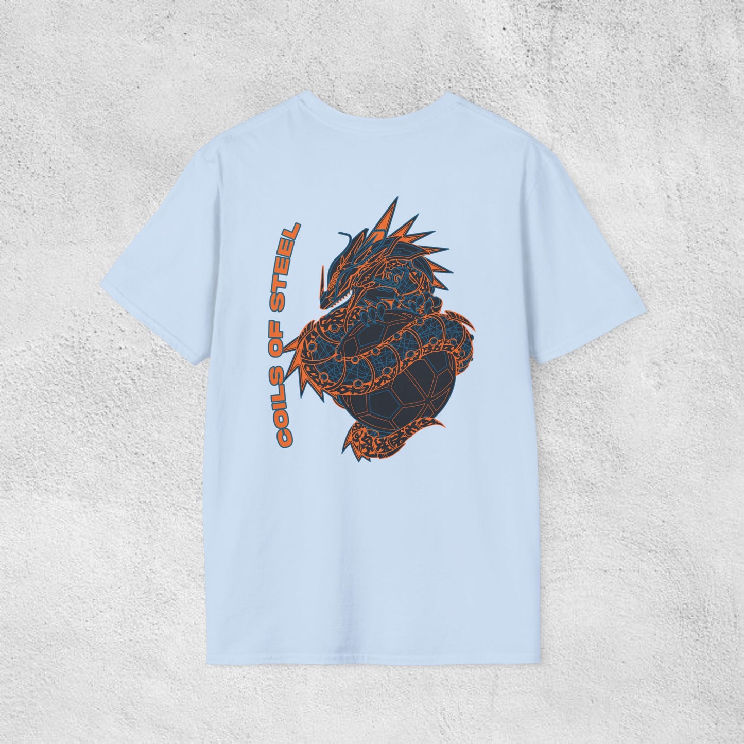 Mecha-Serpent Dragon Graphic T-Shirt