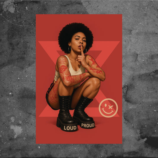 Do It Like a Girl Poster - Dark Rebellion