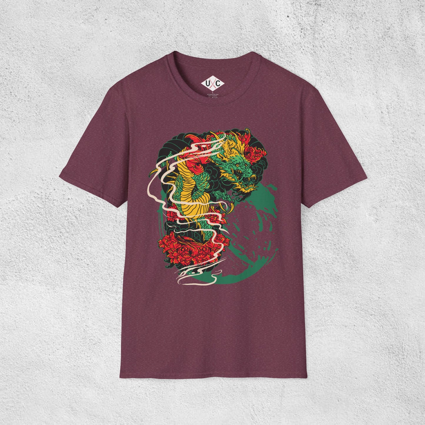 Mythic Dragon Surge Graphic T-Shirt