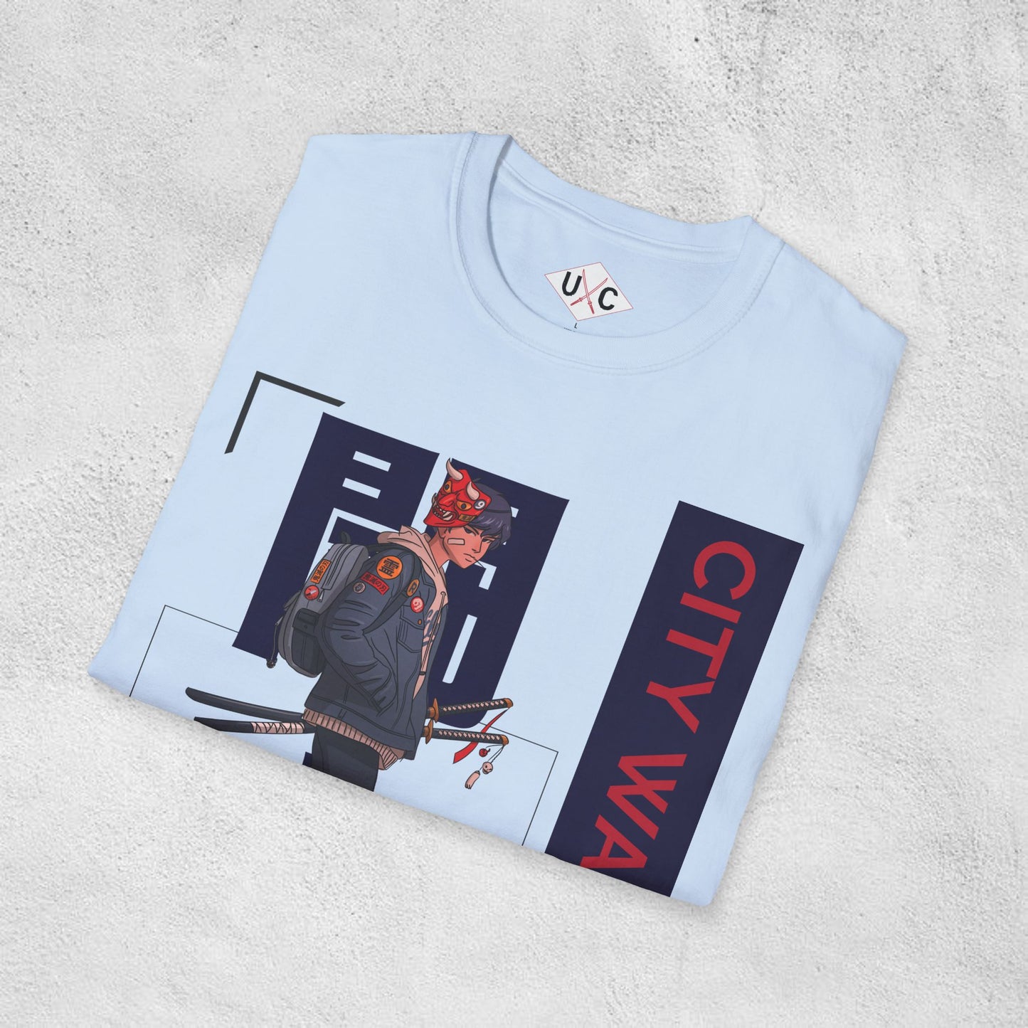 City Warrior: Oni Guardian Otaku Streetwear T-Shirt