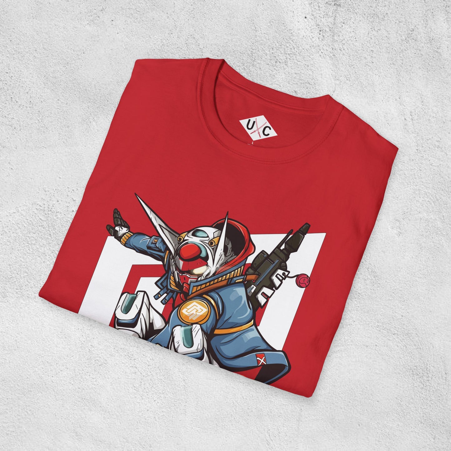 Skater Vanguard Mecha Graphic T-Shirt