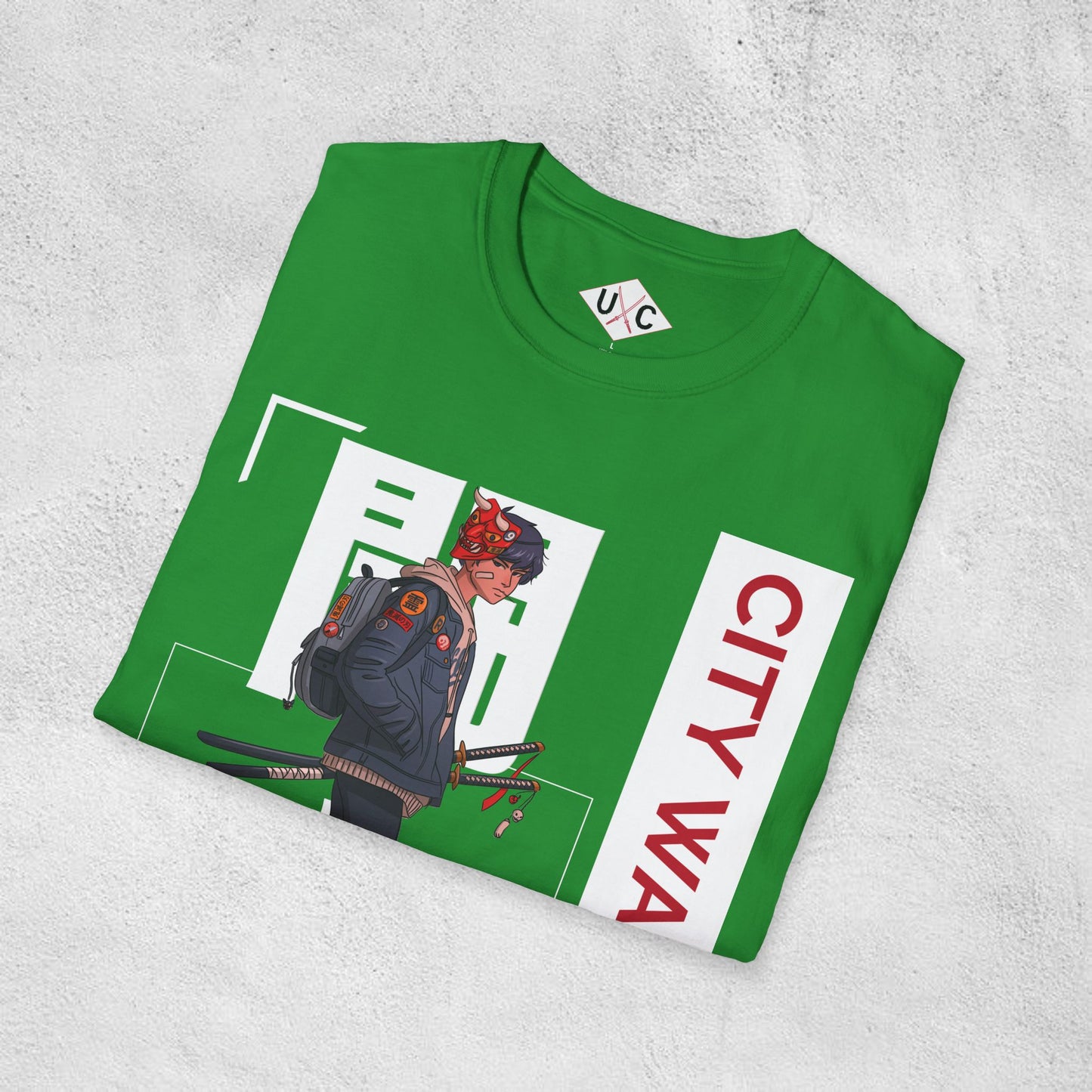 City Warrior: Oni Guardian Otaku Streetwear T-Shirt