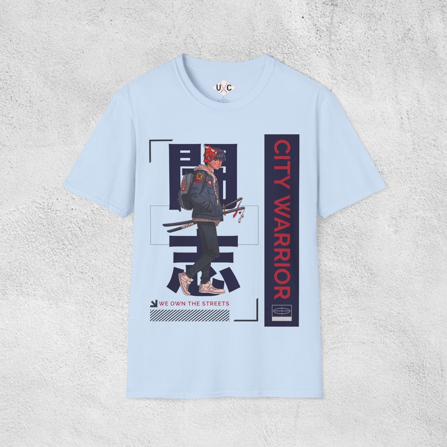 City Warrior: Oni Guardian Otaku Streetwear T-Shirt