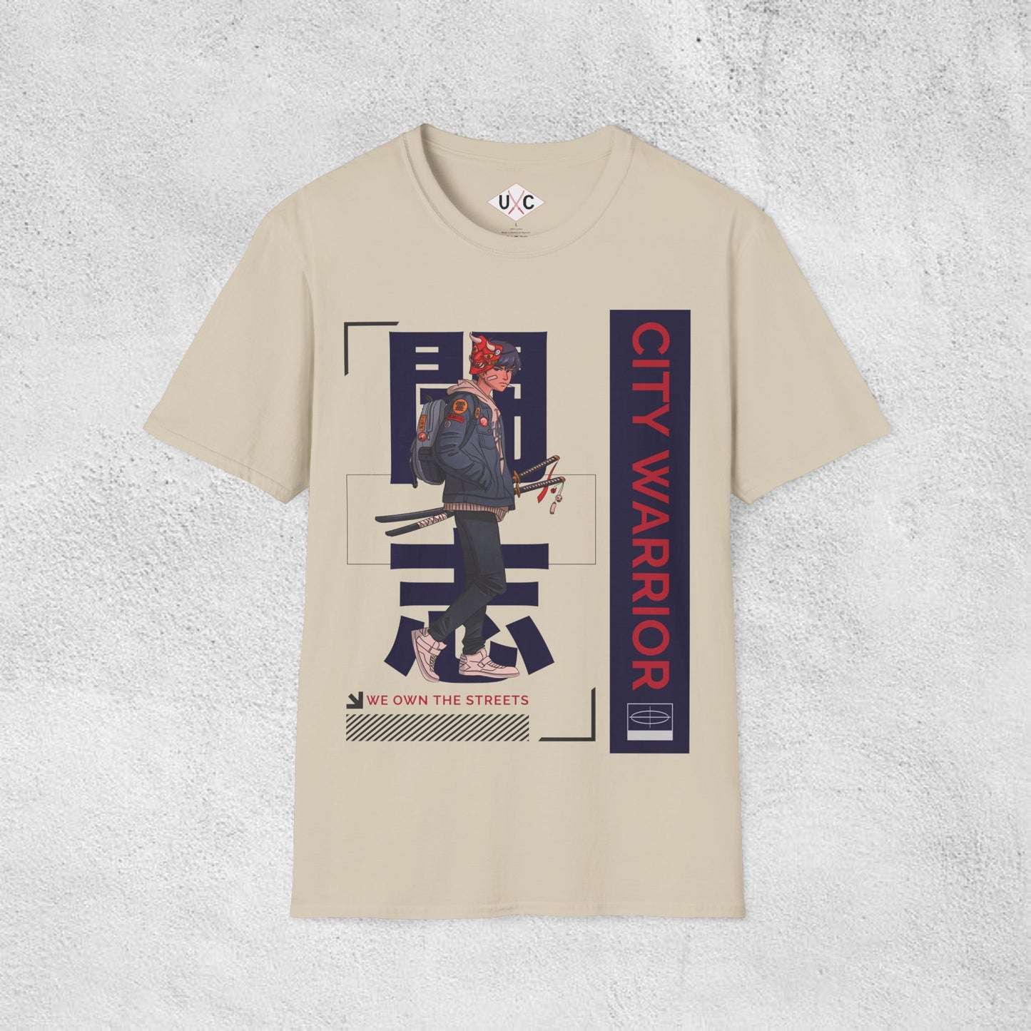 City Warrior: Oni Guardian Otaku Streetwear T-Shirt