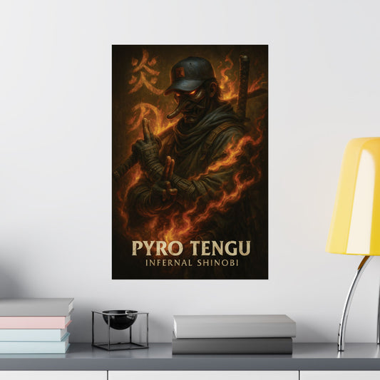 Pyro Tengu Infernal Shinobi Poster