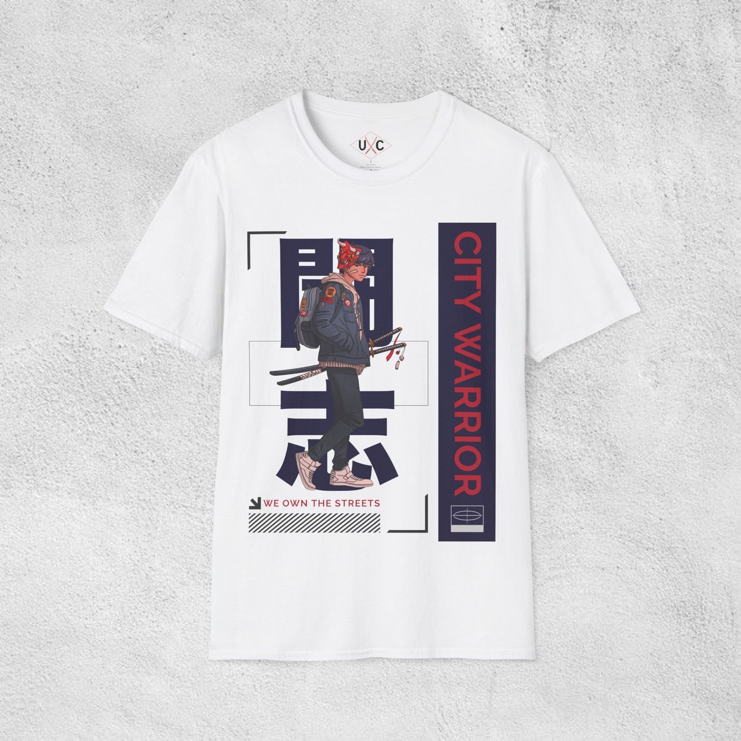 City Warrior: Oni Guardian Otaku Streetwear T-Shirt