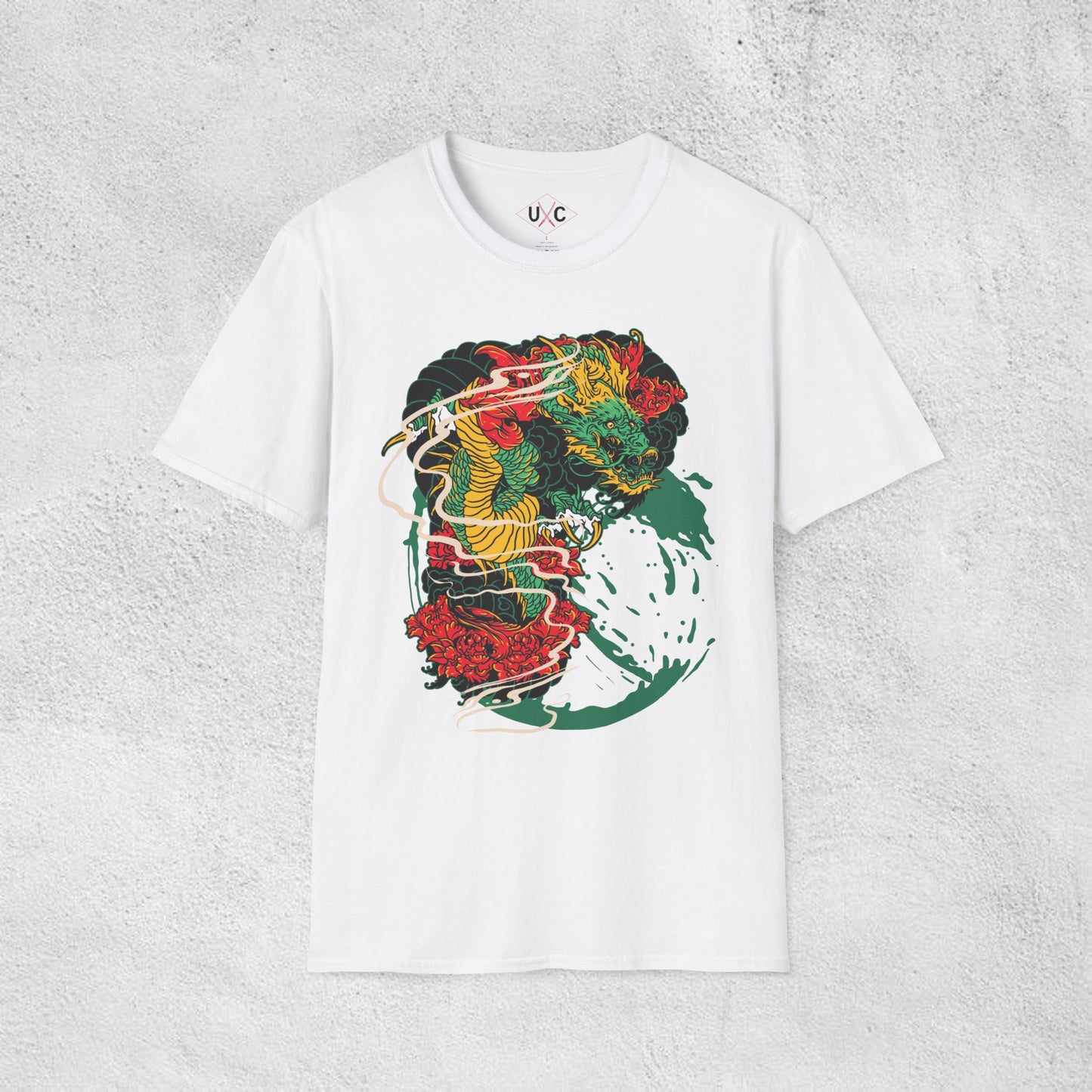 Mythic Dragon Surge Graphic T-Shirt