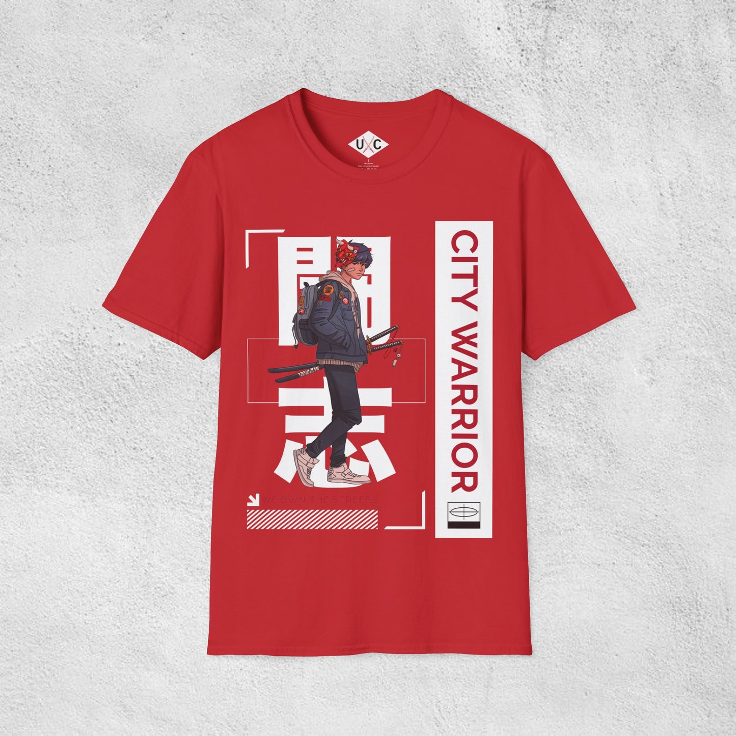 City Warrior: Oni Guardian Otaku Streetwear T-Shirt