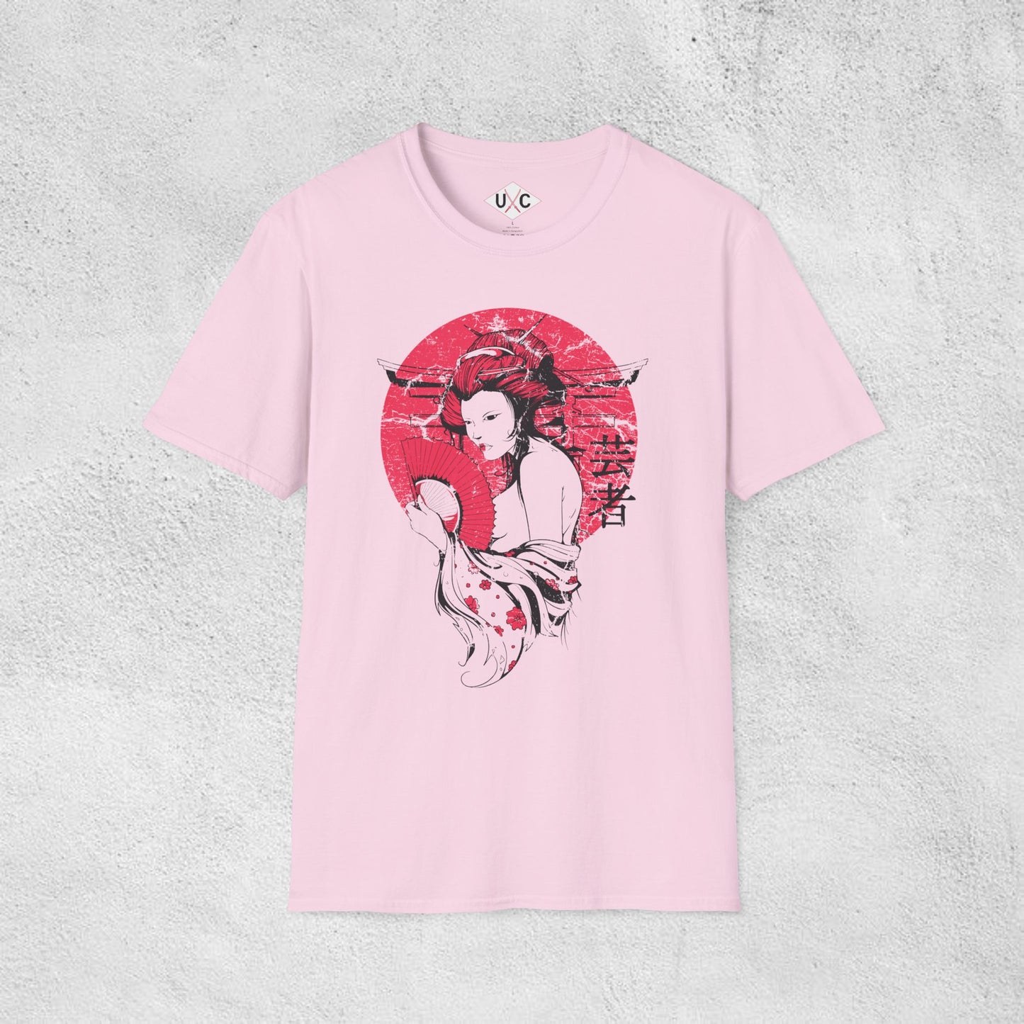 Elegant Geisha Essence Graphic T-Shirt
