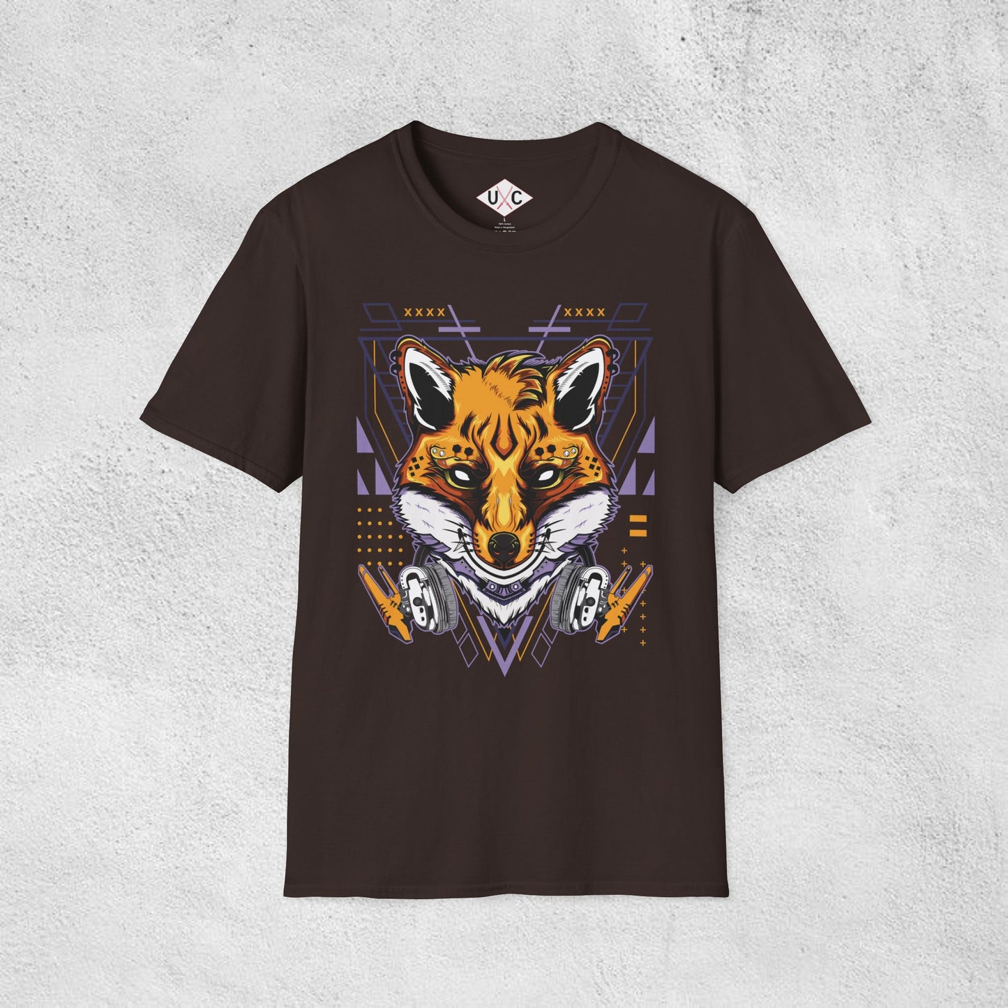 Cool Fox Graphic T-Shirt