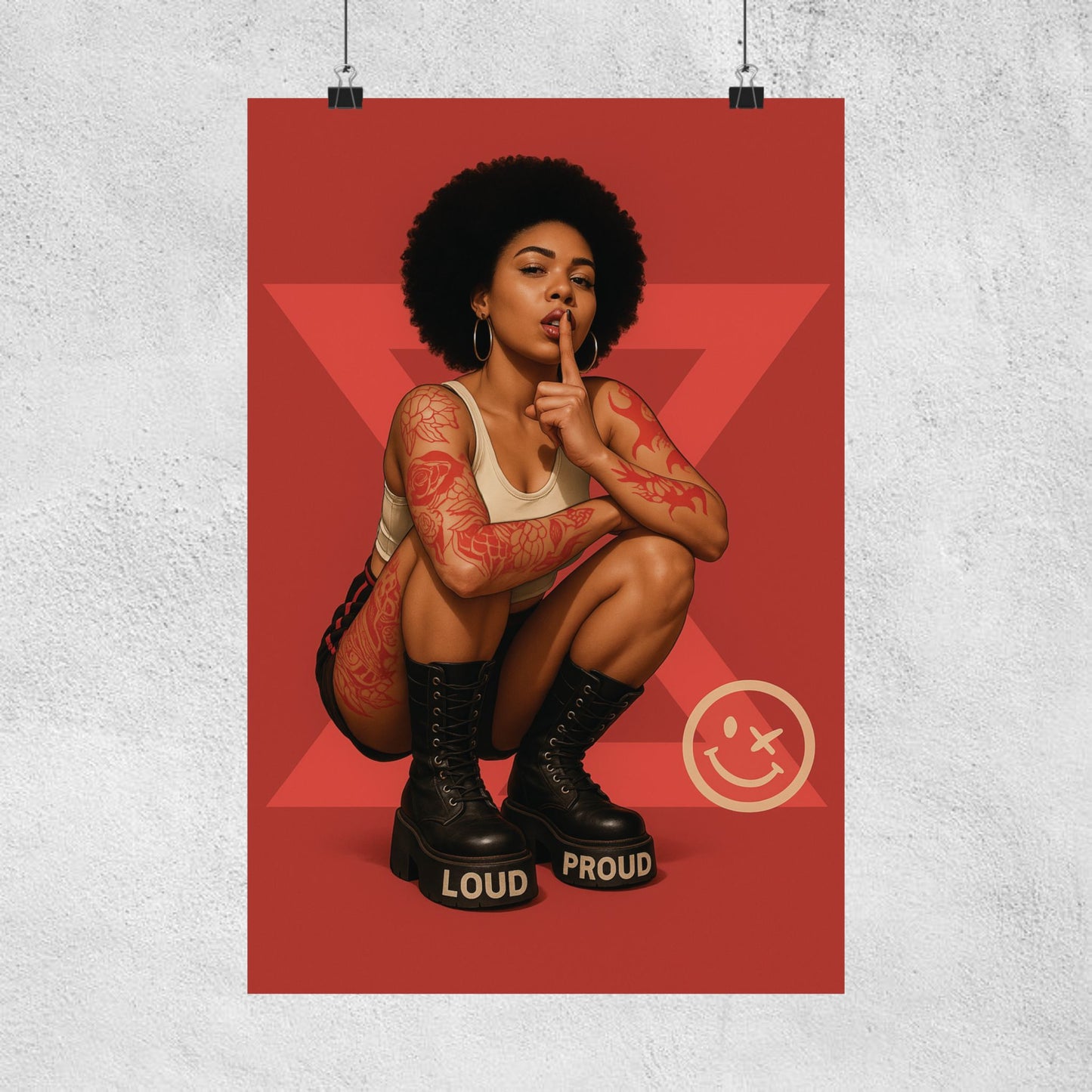 Do It Like a Girl Poster - Dark Rebellion