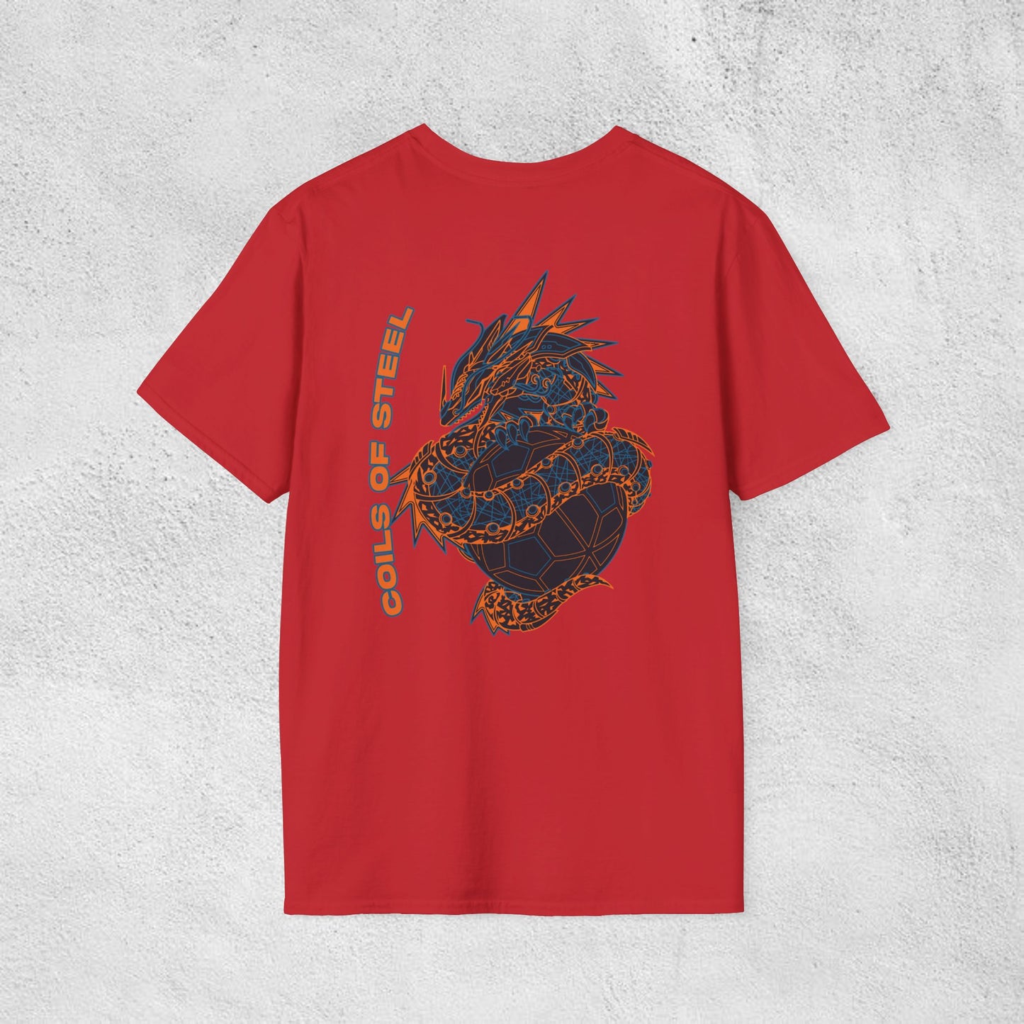 Mecha-Serpent Dragon Graphic T-Shirt