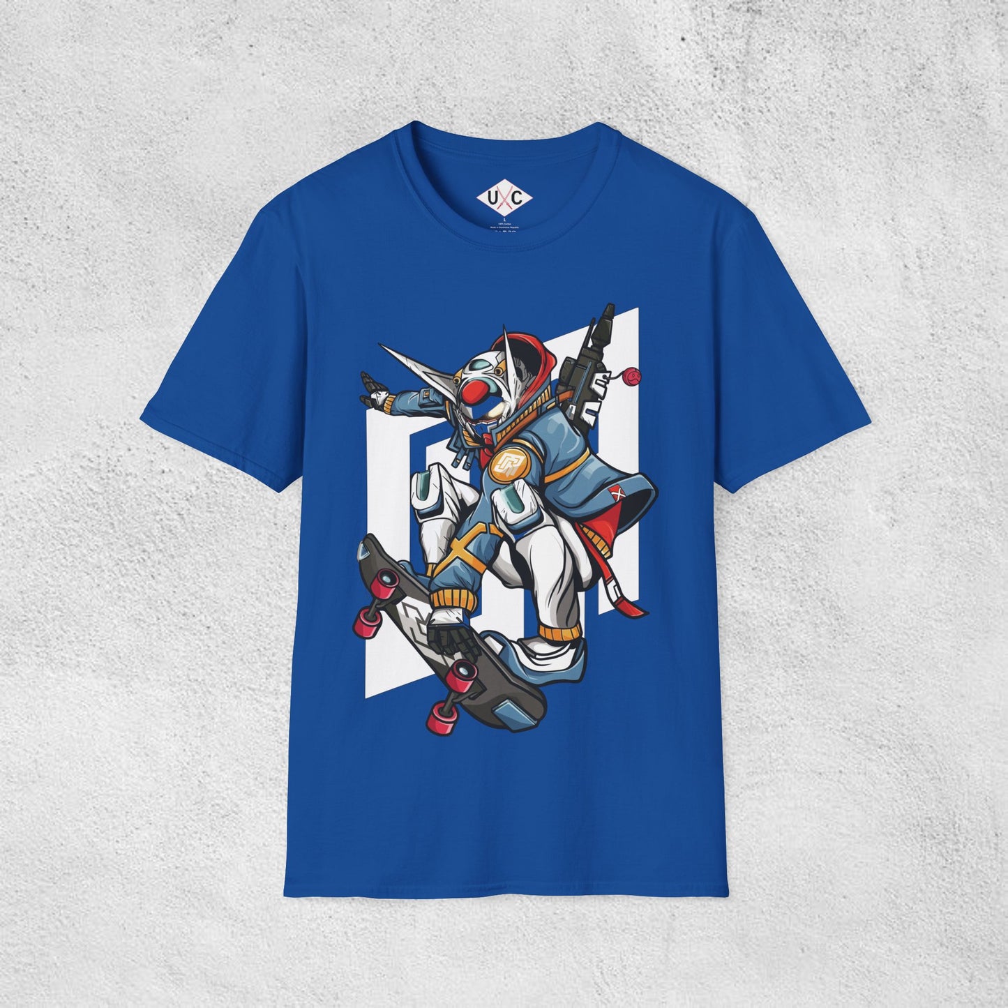 Skater Vanguard Mecha Graphic T-Shirt