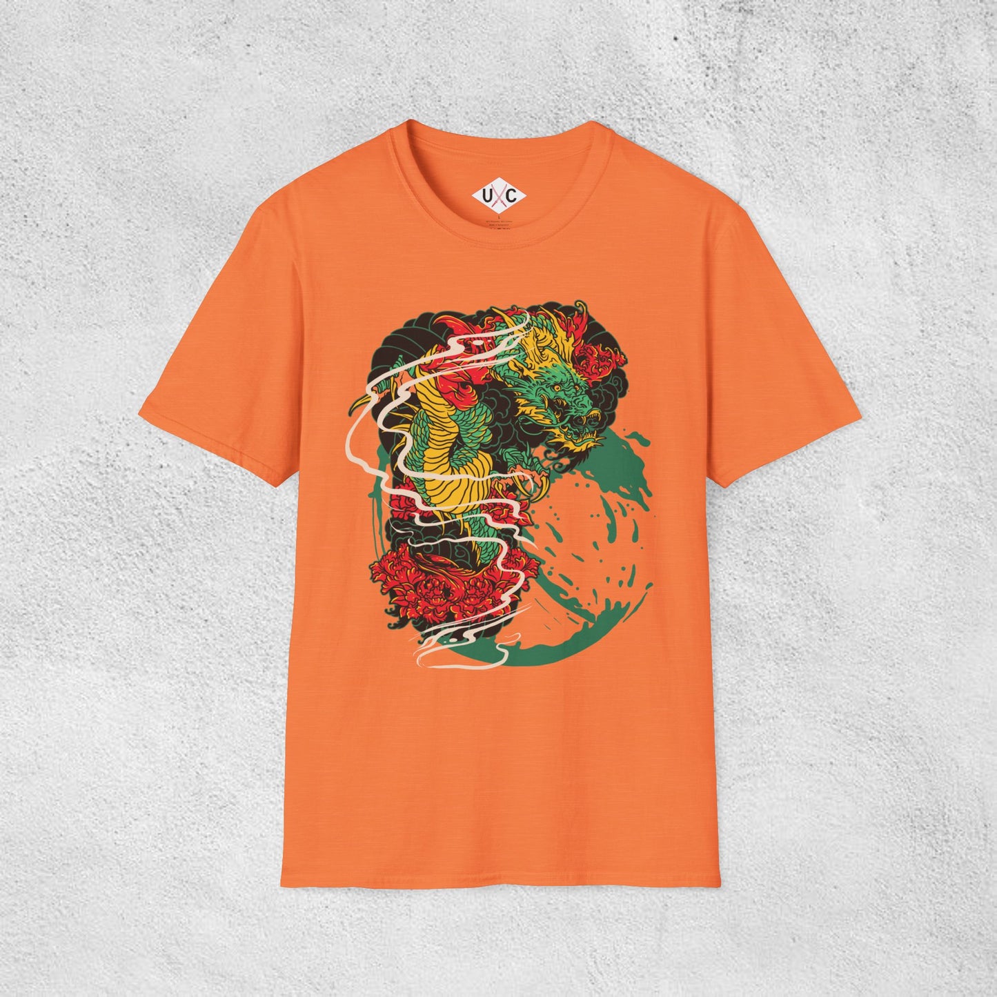 Mythic Dragon Surge Graphic T-Shirt