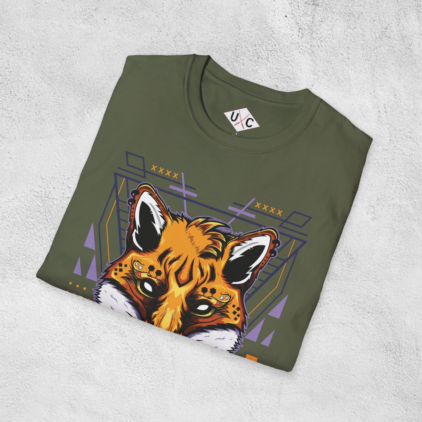Cool Fox Graphic T-Shirt