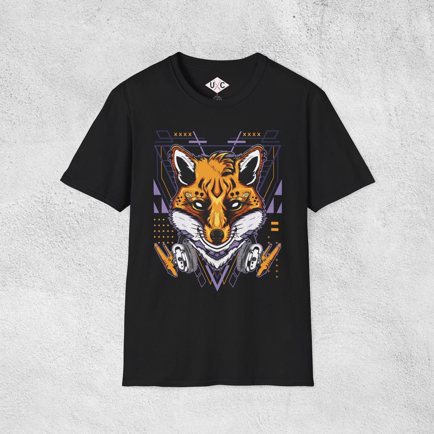 Cool Fox Graphic T-Shirt