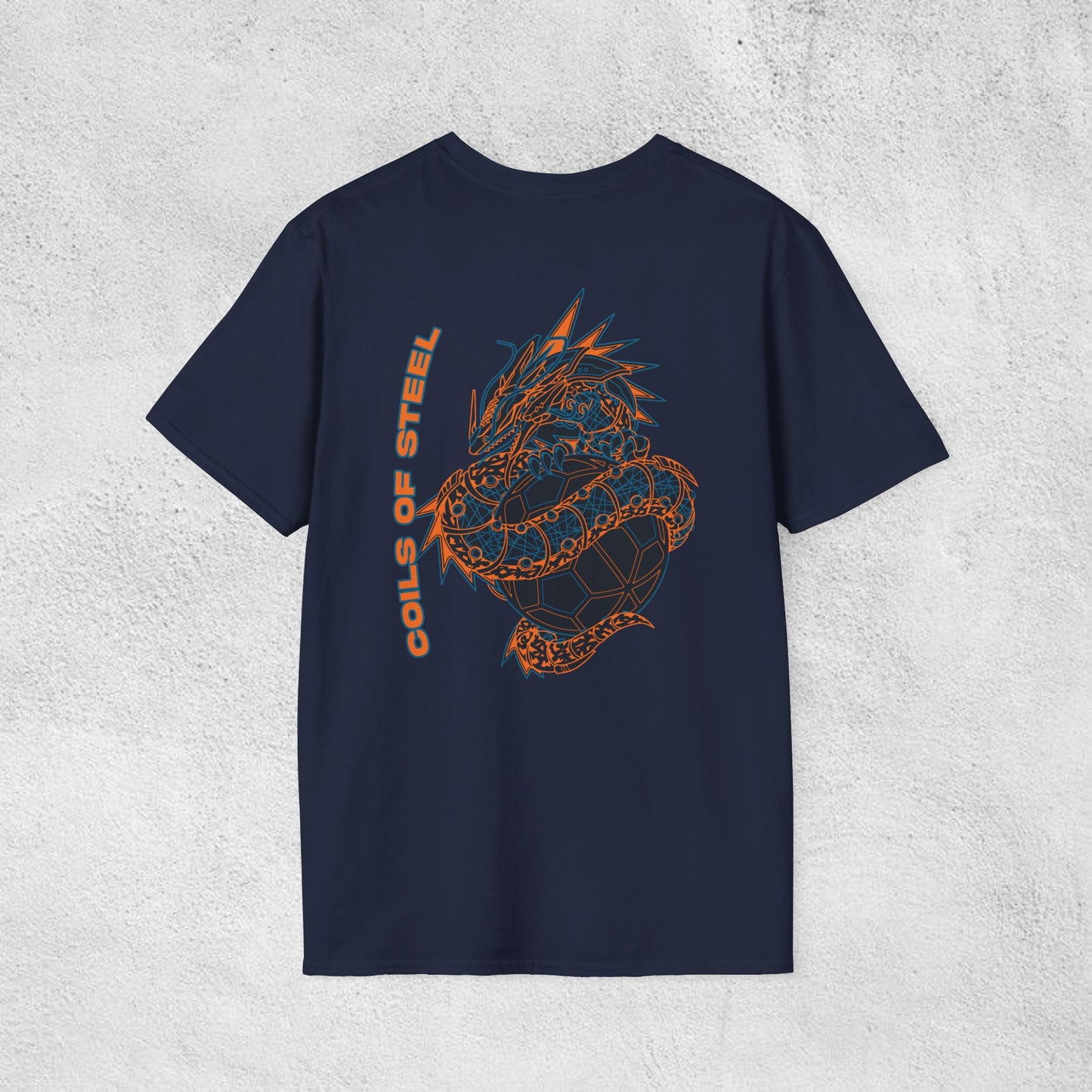 Mecha-Serpent Dragon Graphic T-Shirt