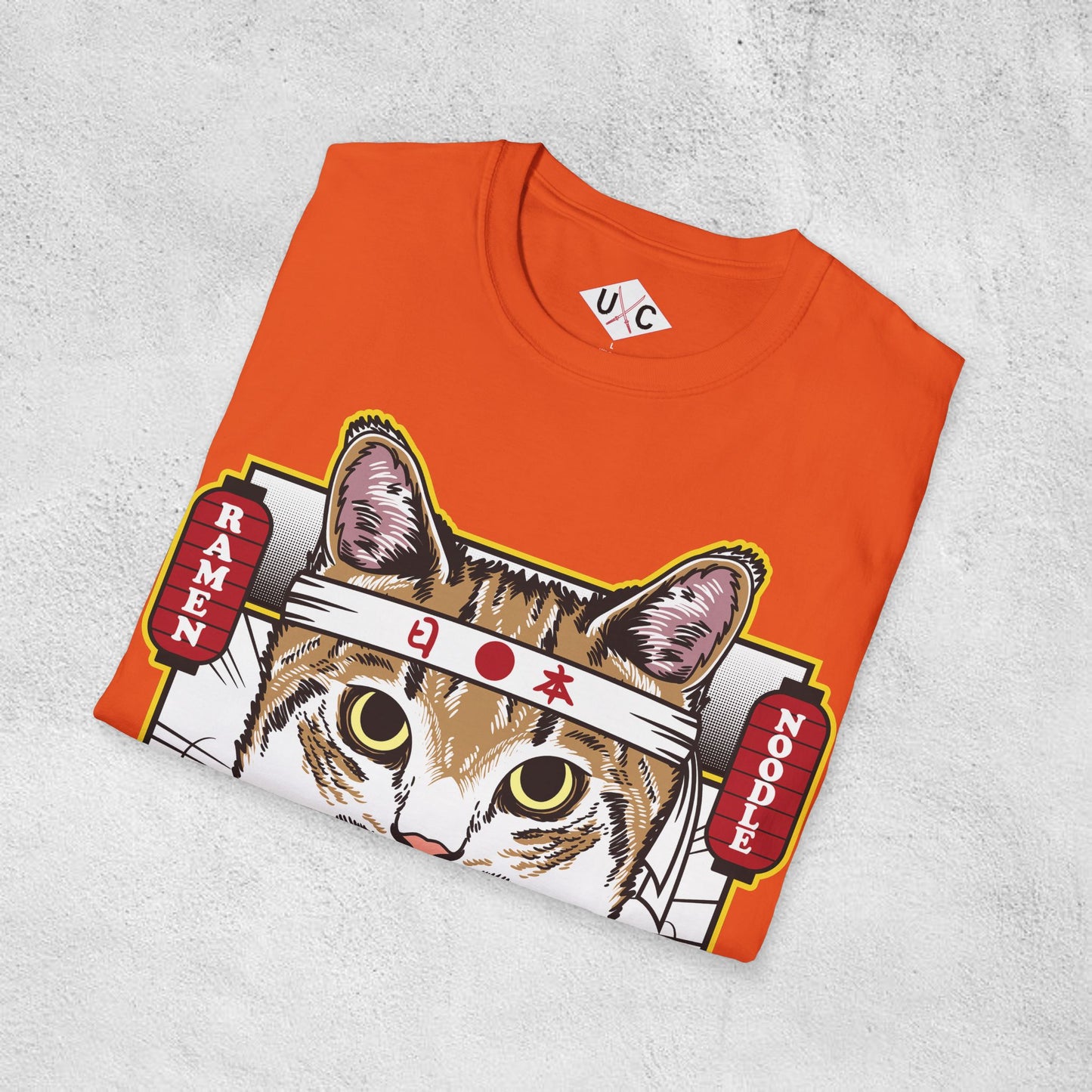 Samurai Ramen Cat T-Shirt