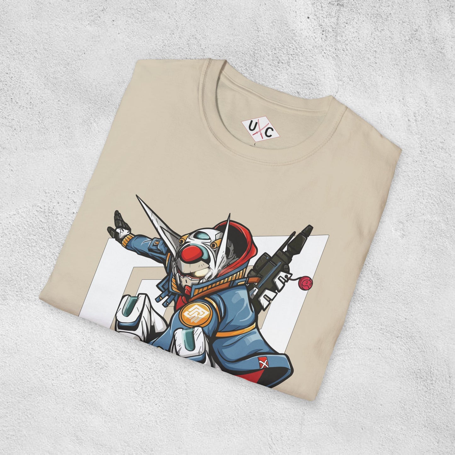 Skater Vanguard Mecha Graphic T-Shirt