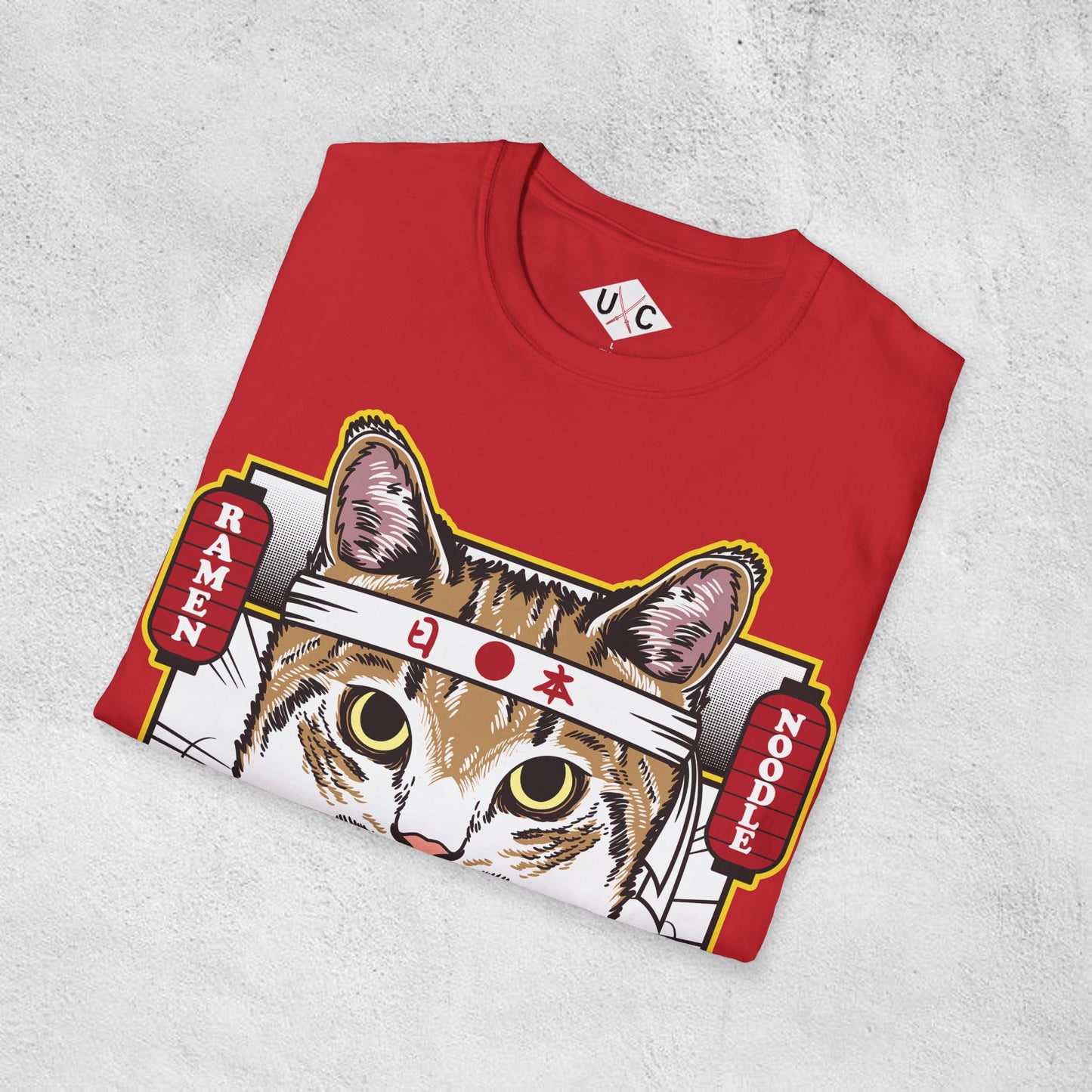 Samurai Ramen Cat T-Shirt