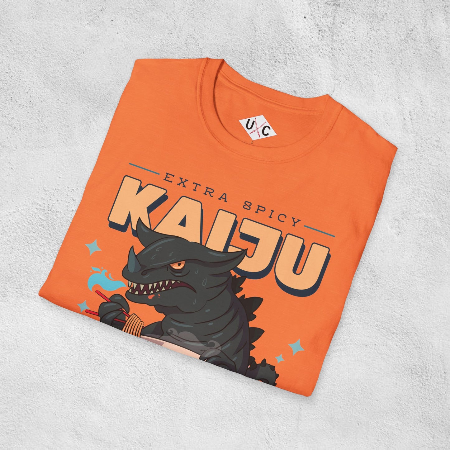 Kaiju Crave: Extra Spicy Ramen Graphic T-Shirt