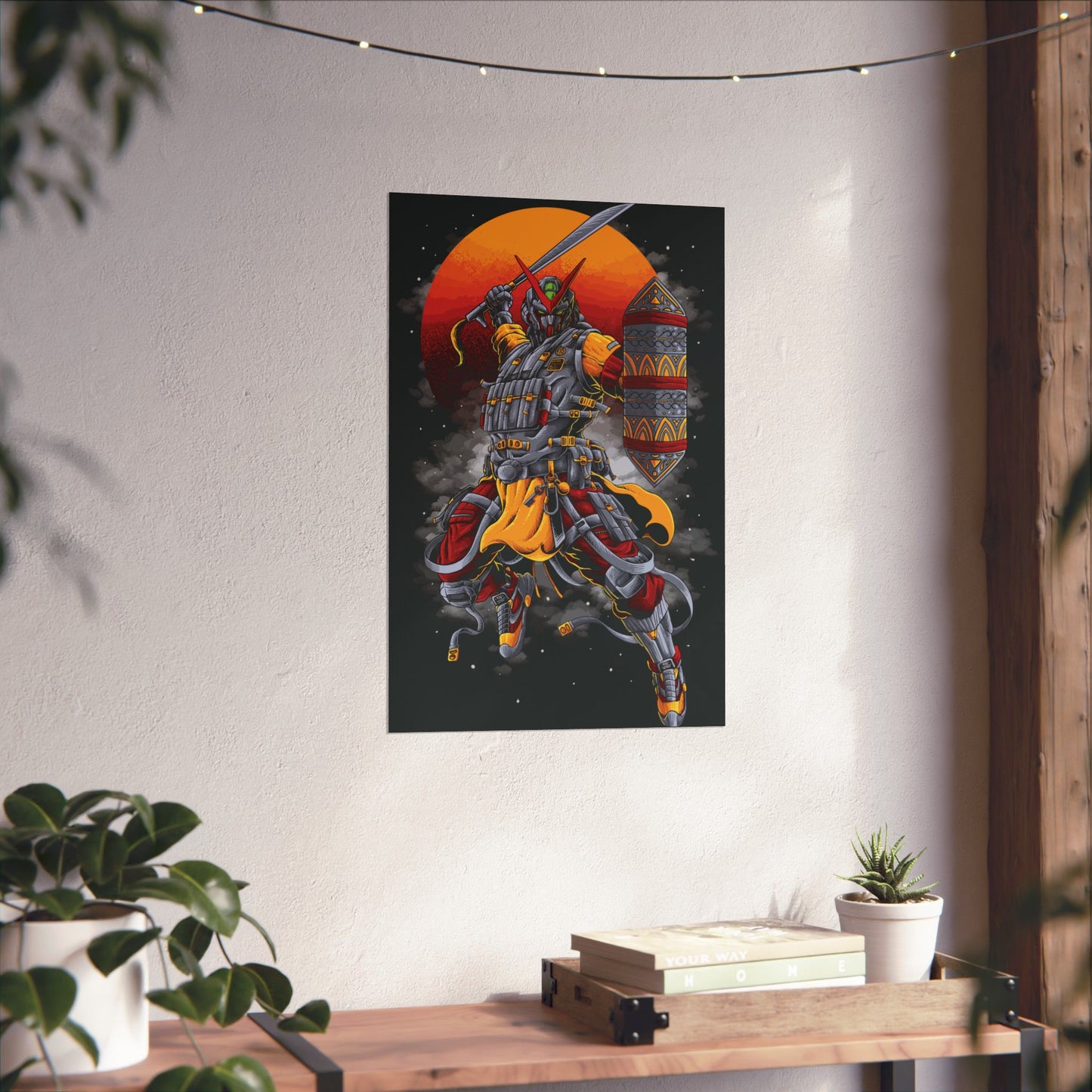 Modern Samurai: Futuristic Poster