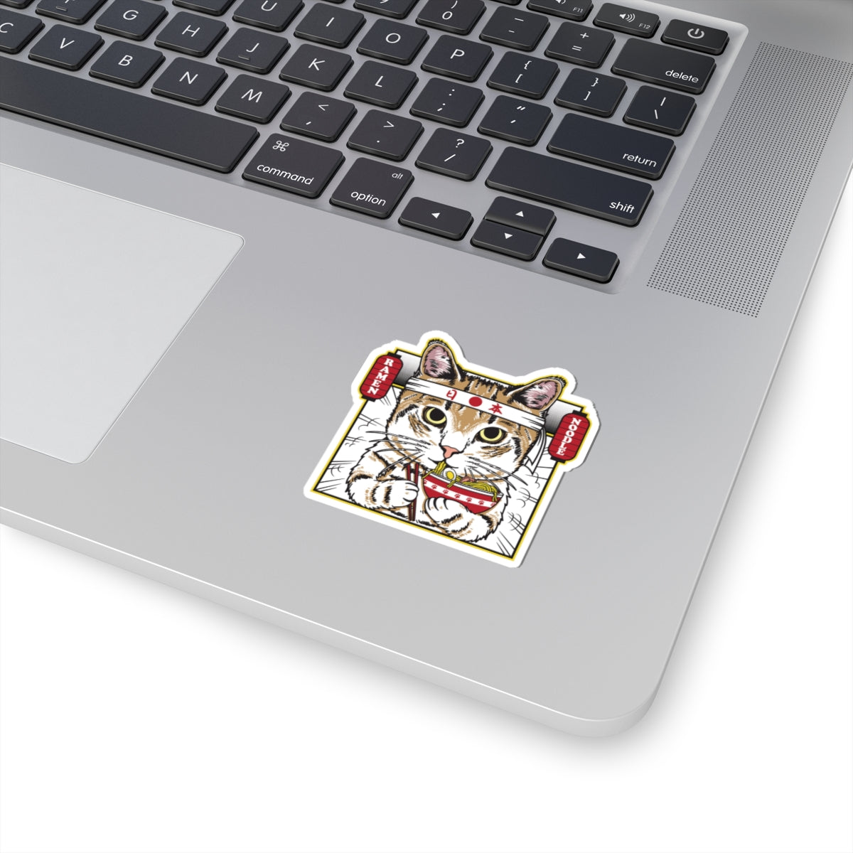 Samurai Ramen Cat Sticker