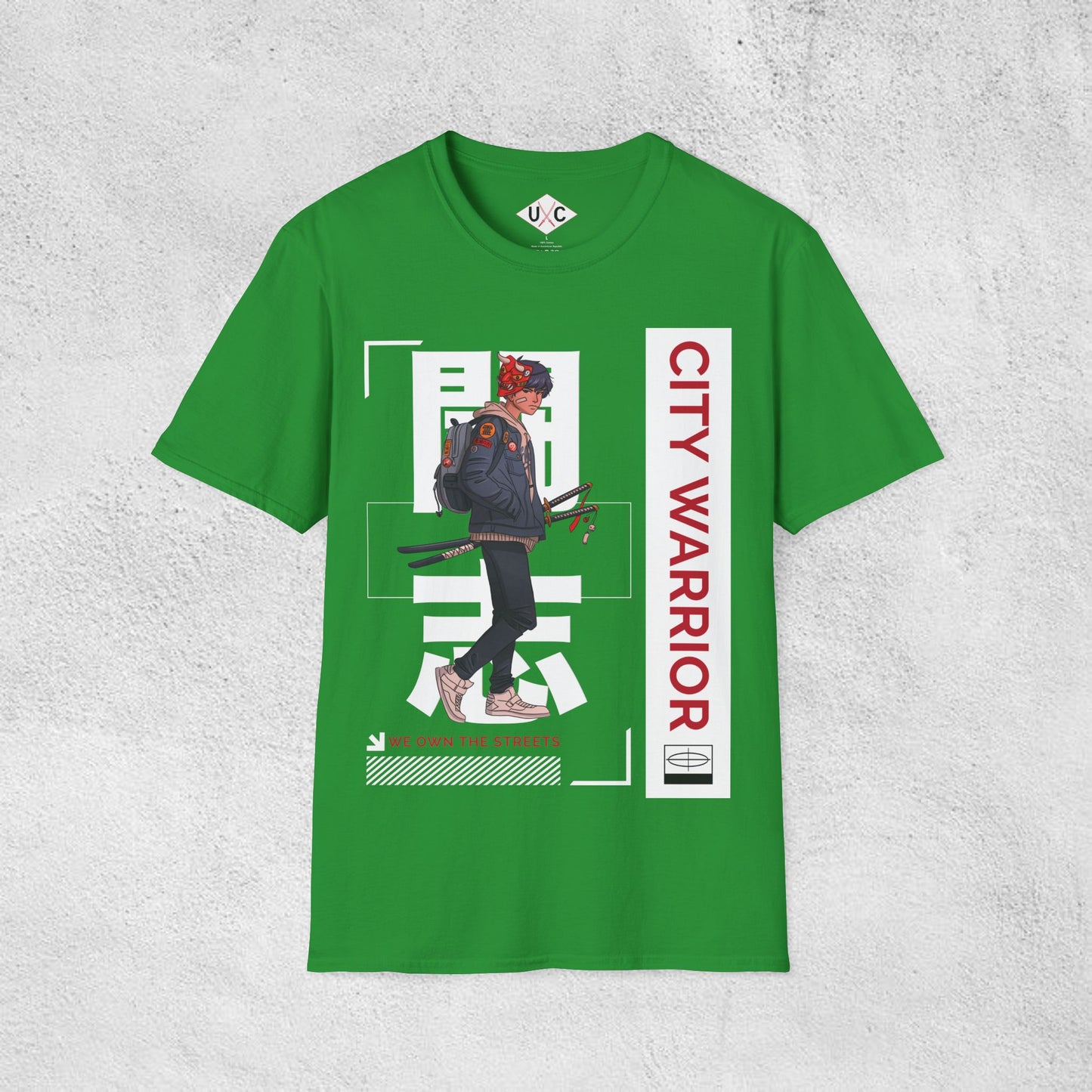 City Warrior: Oni Guardian Otaku Streetwear T-Shirt