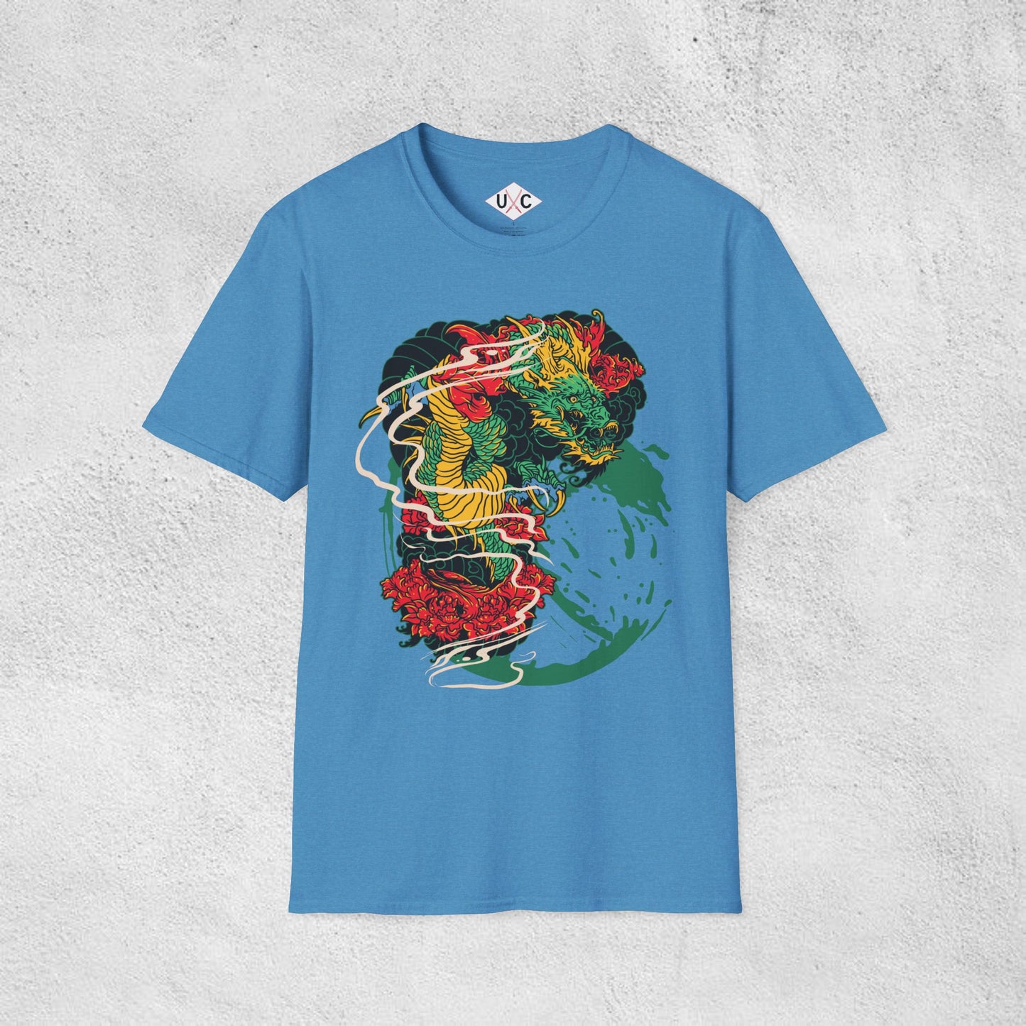 Mythic Dragon Surge Graphic T-Shirt