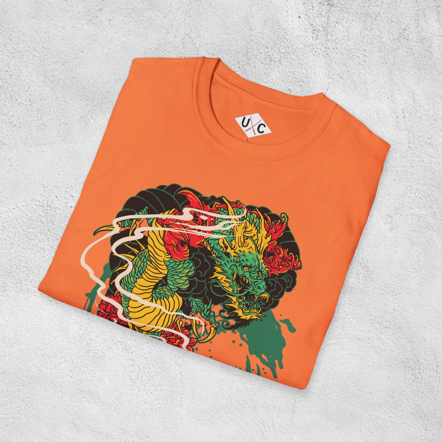 Mythic Dragon Surge Graphic T-Shirt