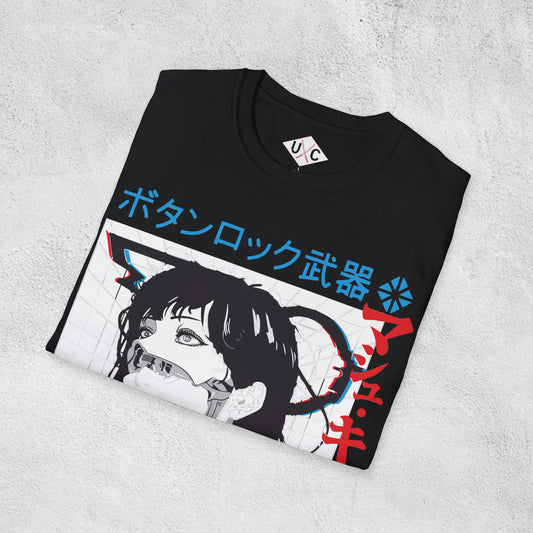 Glitched Beauty Cyberpunk T-Shirt