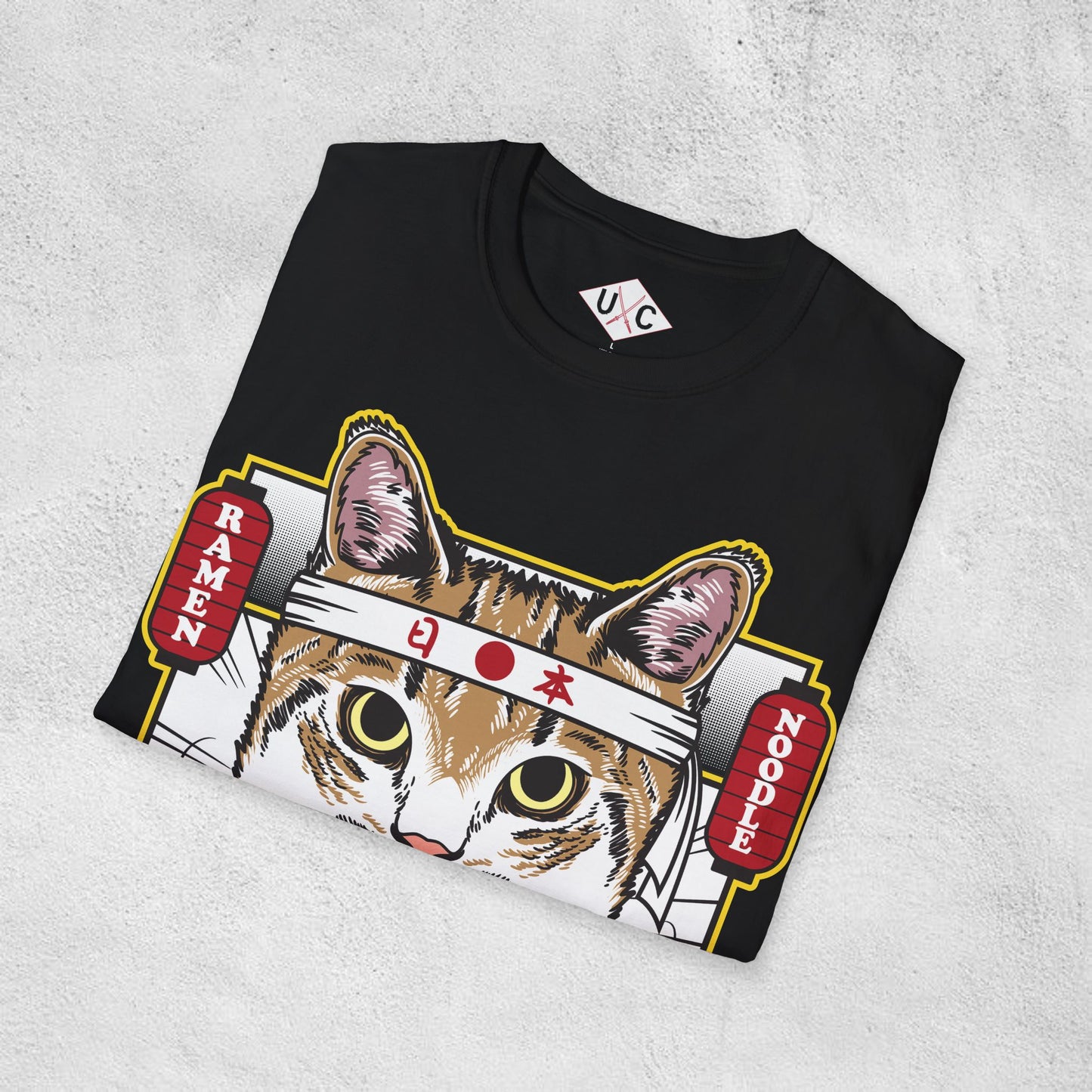 Samurai Ramen Cat T-Shirt
