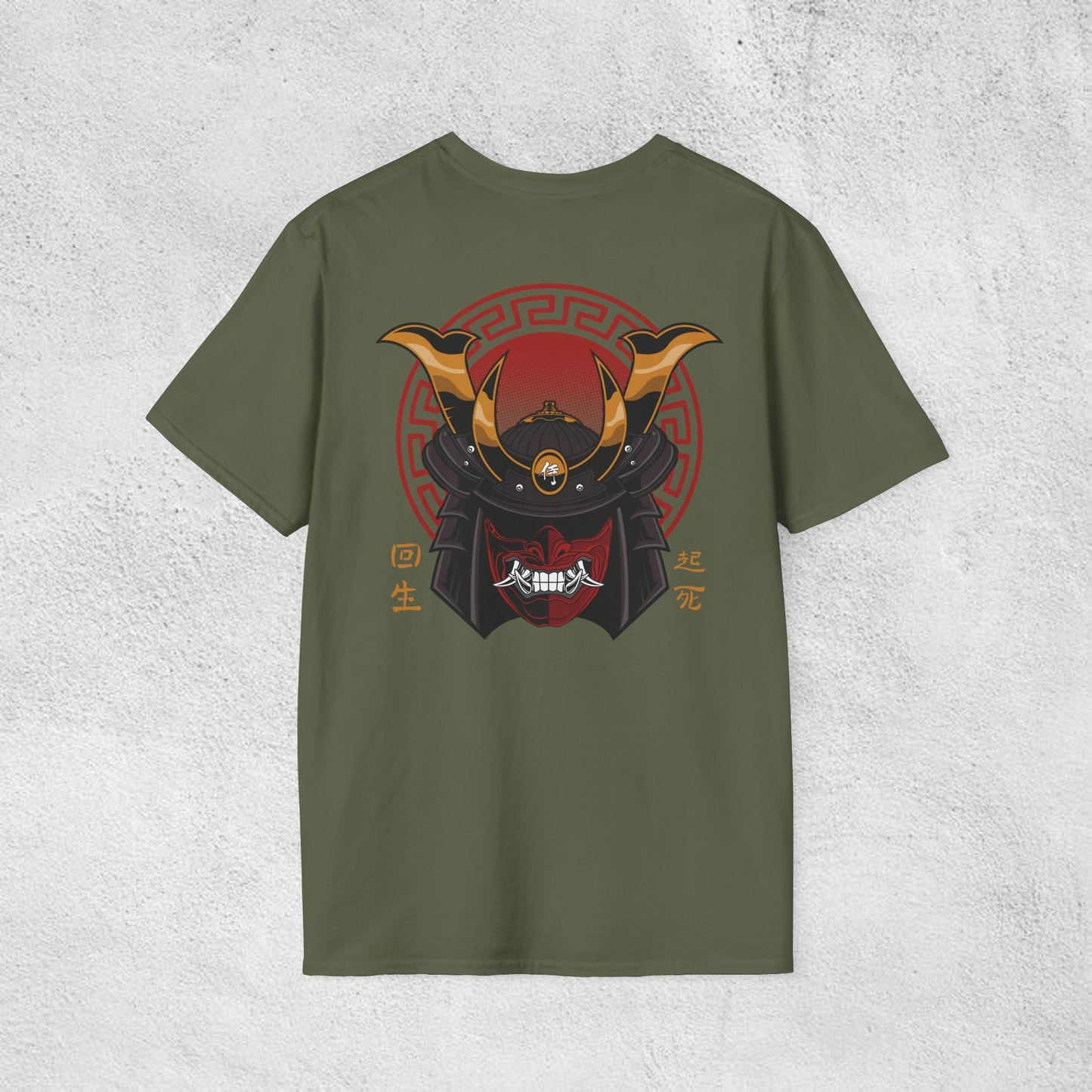 Rebirth & Honor – Samurai Spirit Graphic T-Shirt
