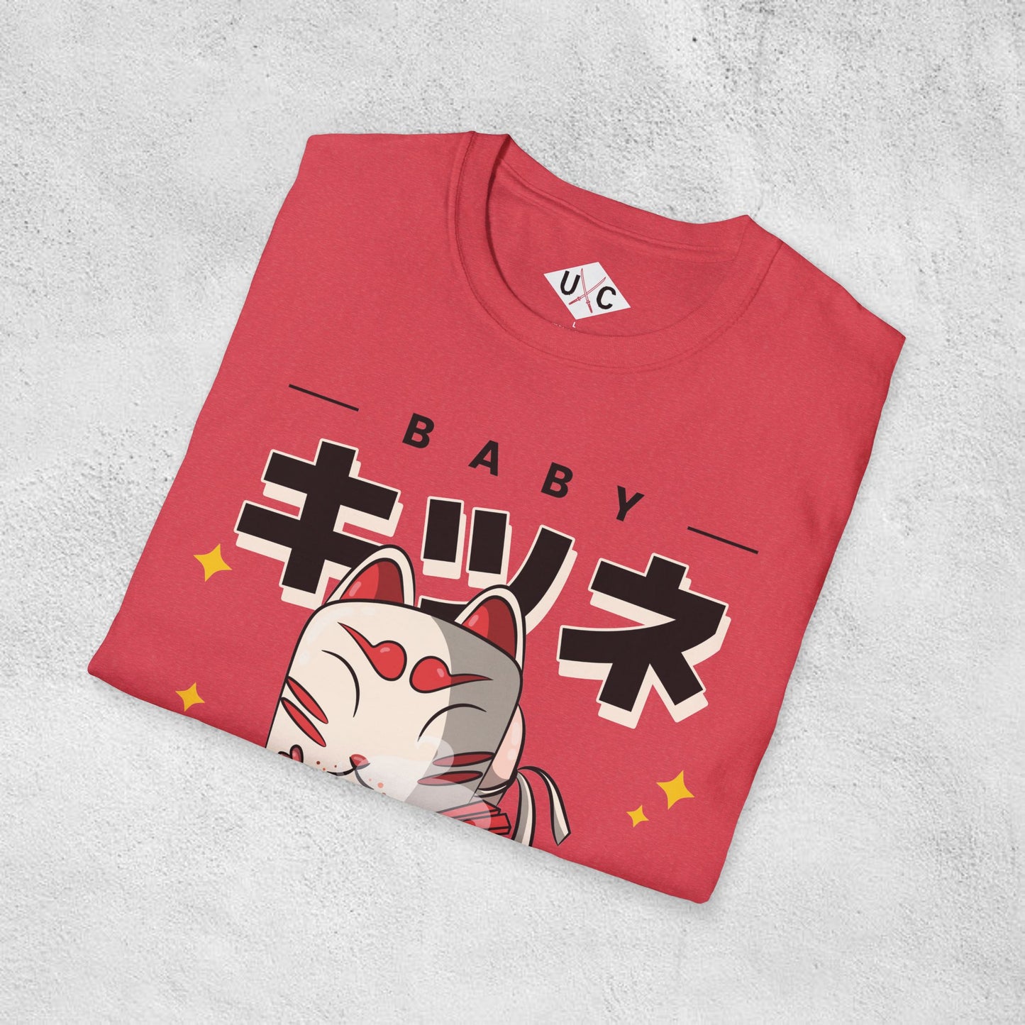 Baby Kitsune Ramen Tee – Cute Spirit Slurps Graphic T-Shirt