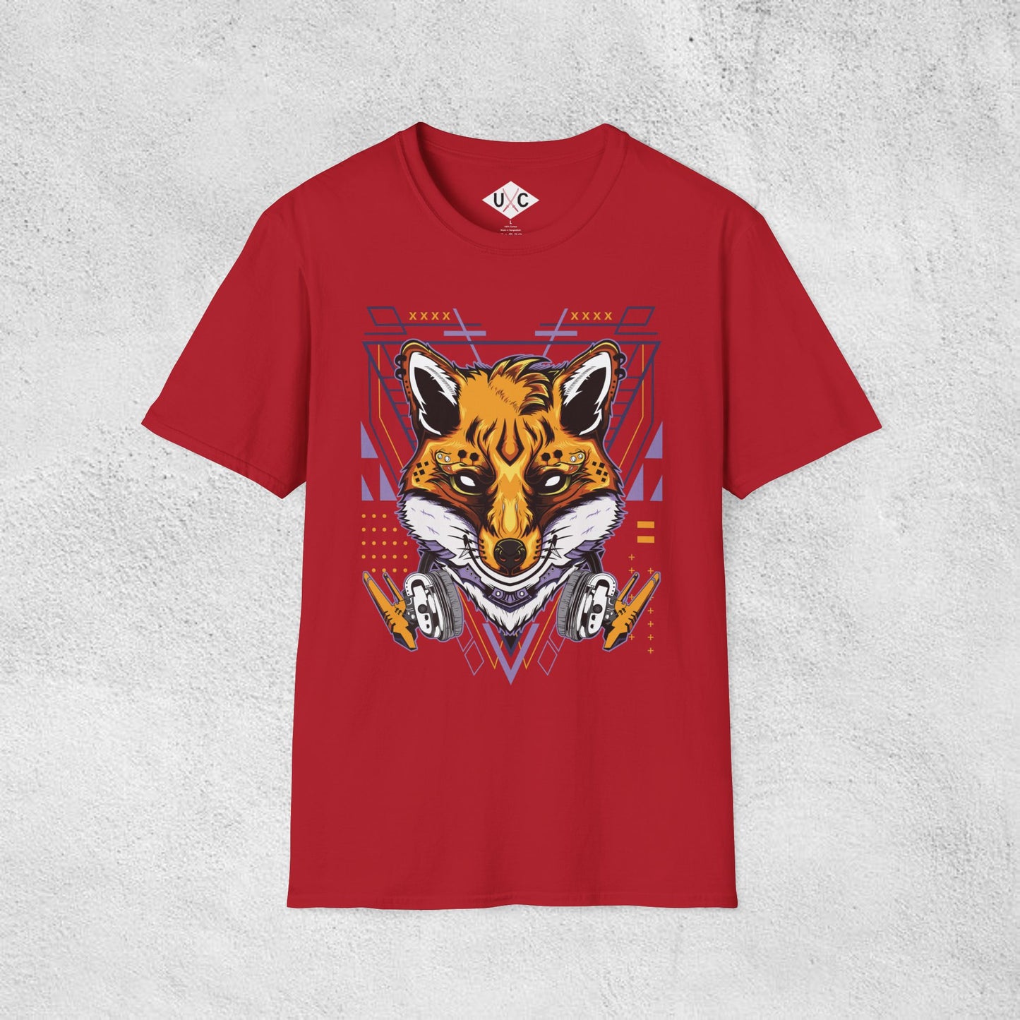 Cool Fox Graphic T-Shirt