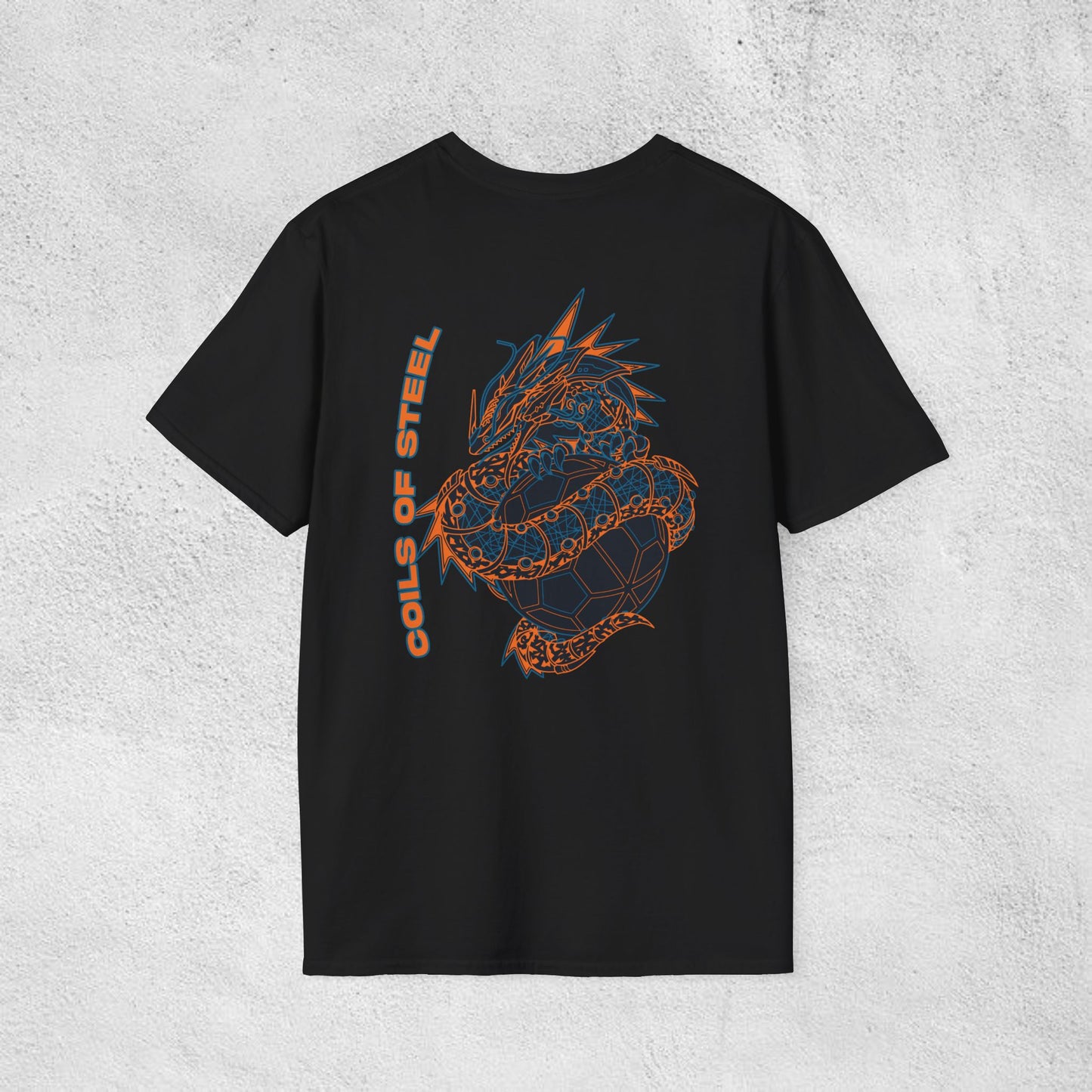 Mecha-Serpent Dragon Graphic T-Shirt